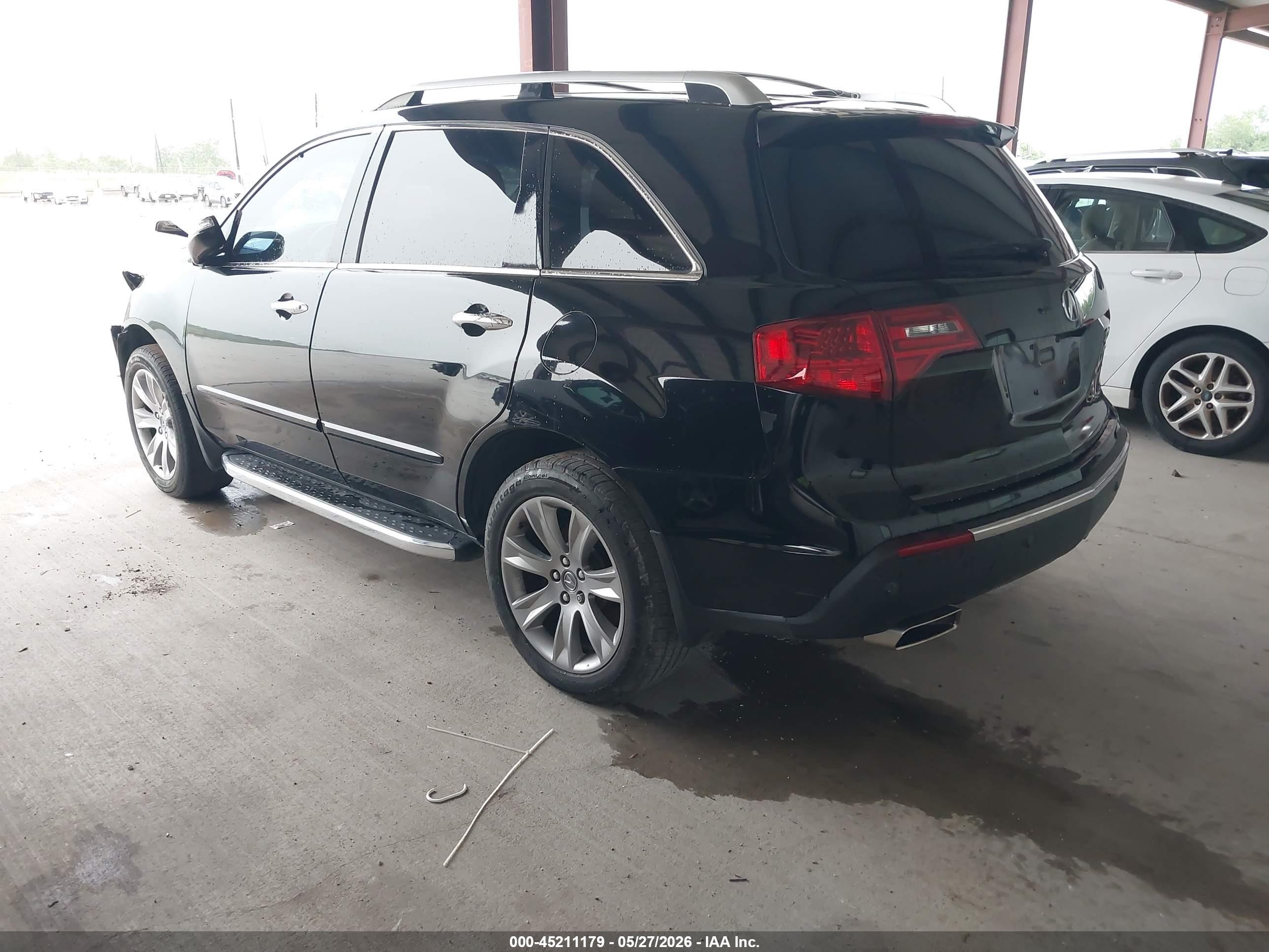 2013 Acura Mdx Advance Package Black vin: 2HNYD2H69DH511410