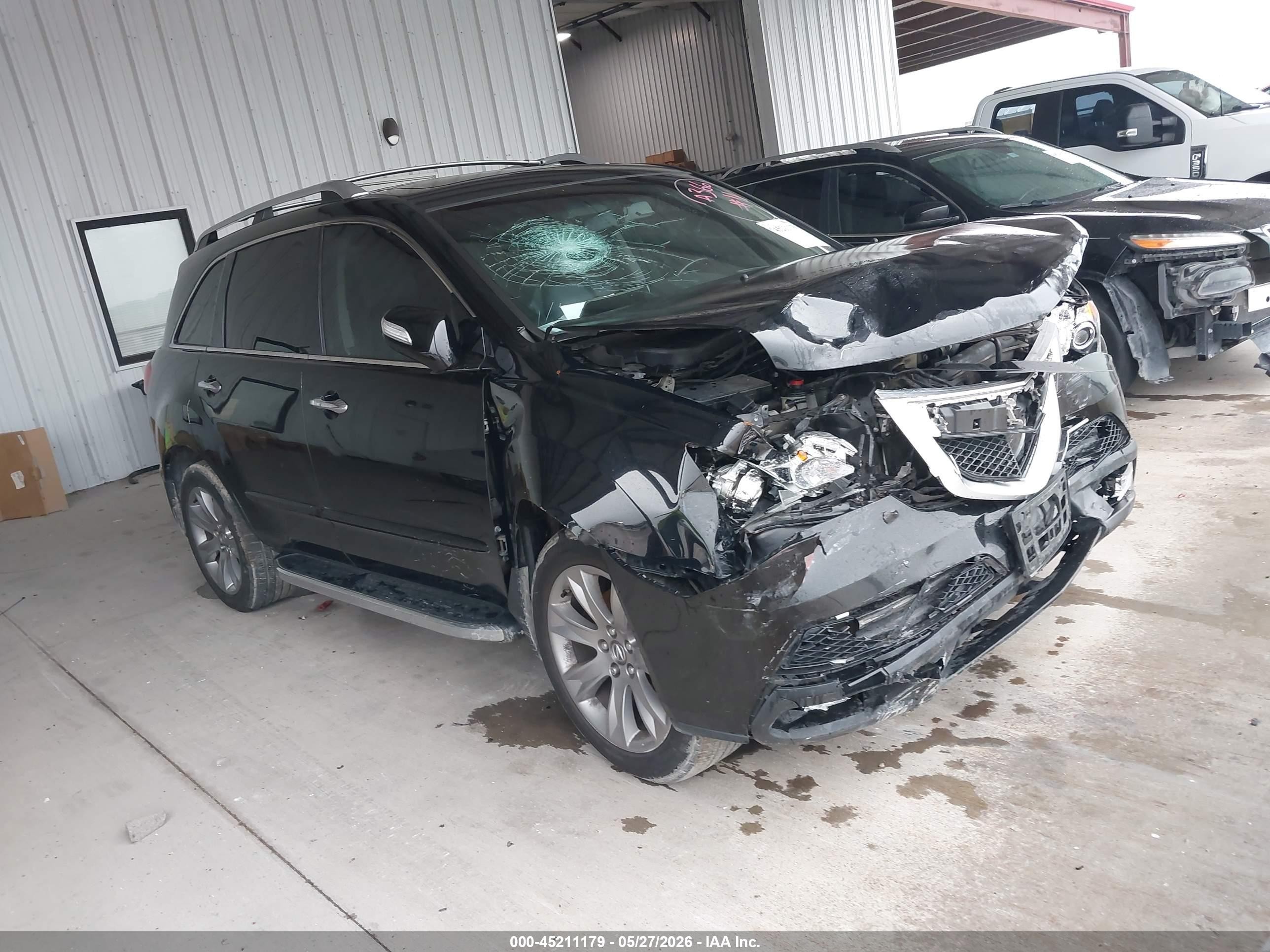 2013 Acura Mdx Advance Package Black vin: 2HNYD2H69DH511410