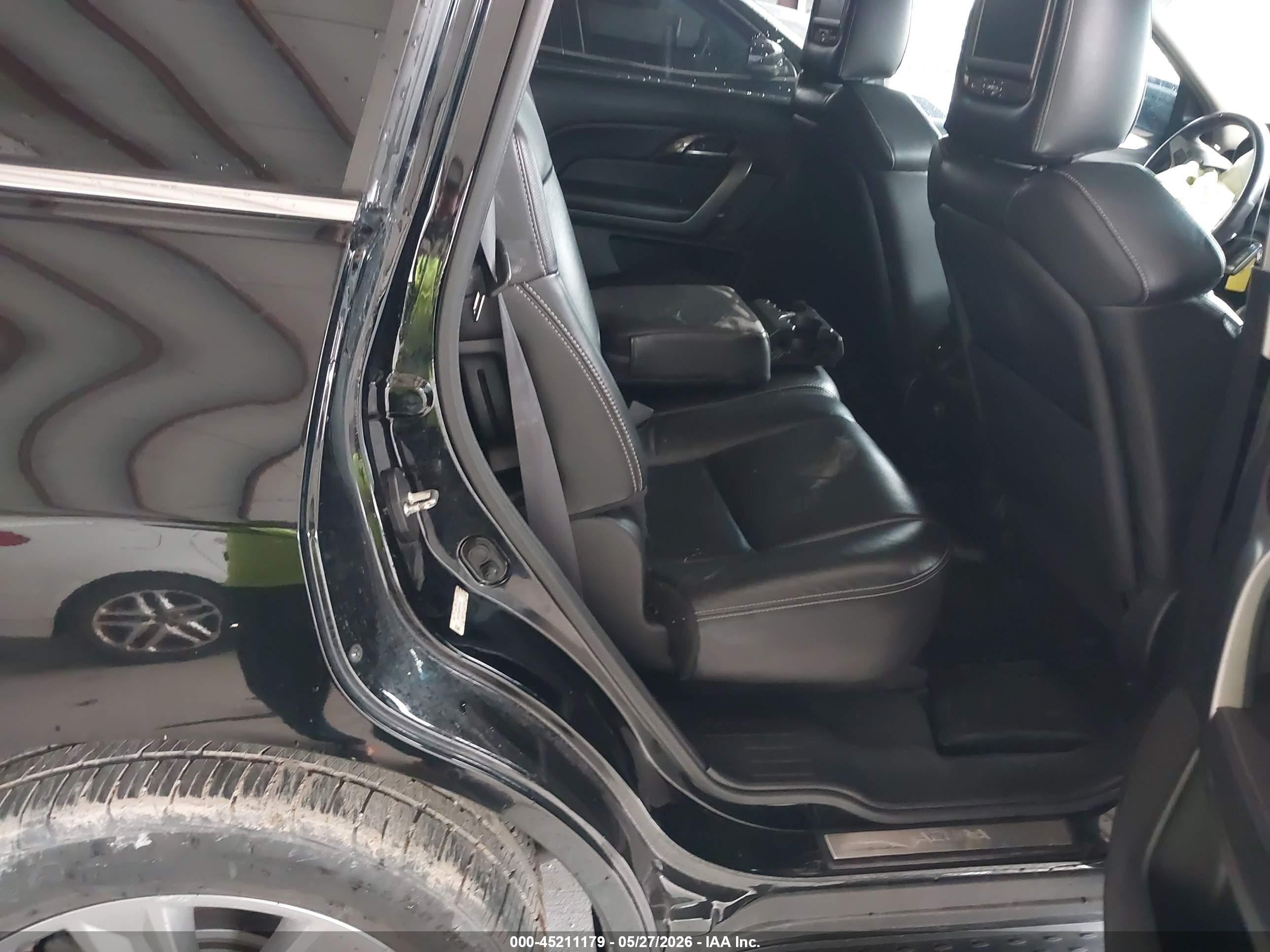 2013 Acura Mdx Advance Package Black vin: 2HNYD2H69DH511410