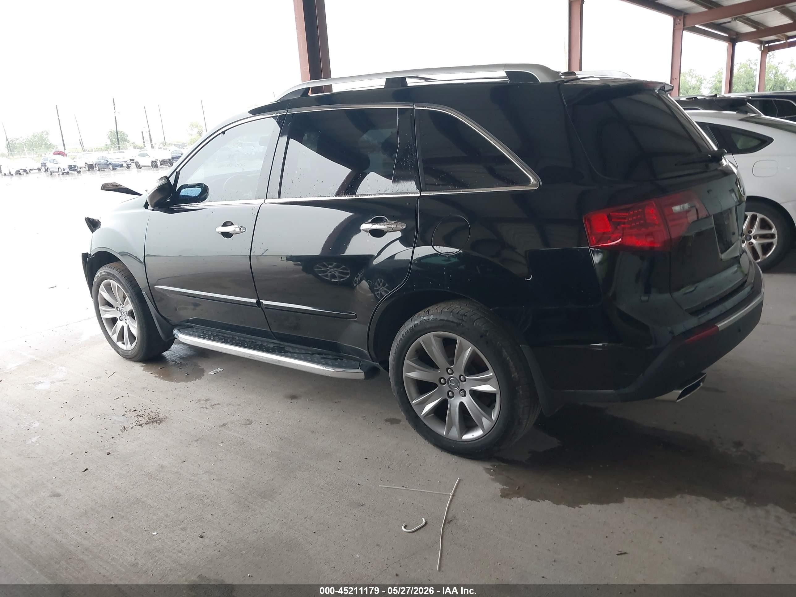 2013 Acura Mdx Advance Package Black vin: 2HNYD2H69DH511410