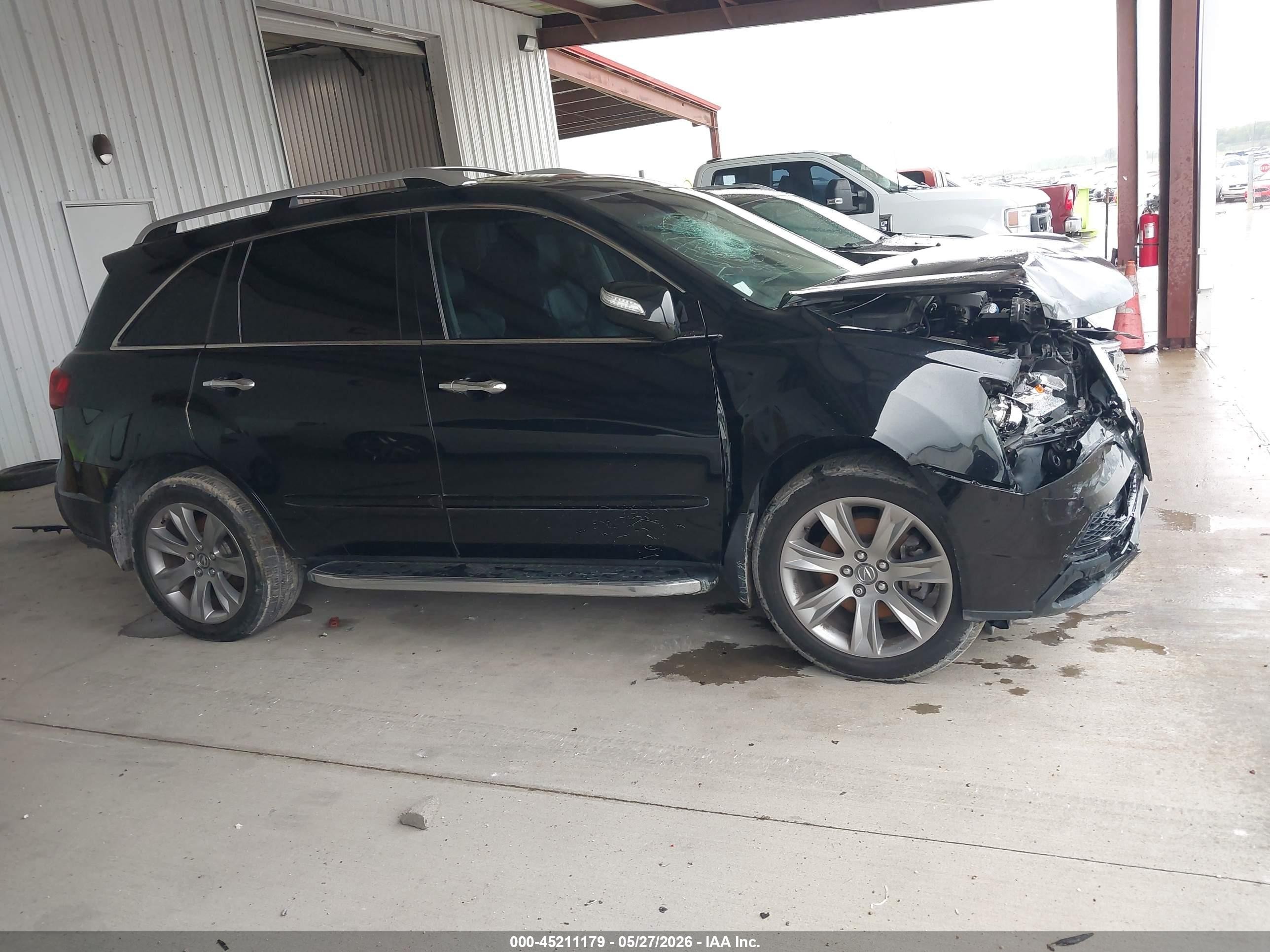 2013 Acura Mdx Advance Package Black vin: 2HNYD2H69DH511410