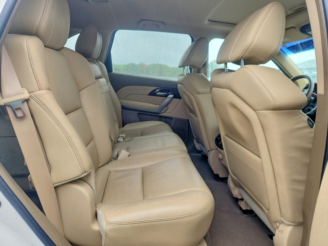 2013 Acura Mdx Advance White vin: 2HNYD2H69DH520477