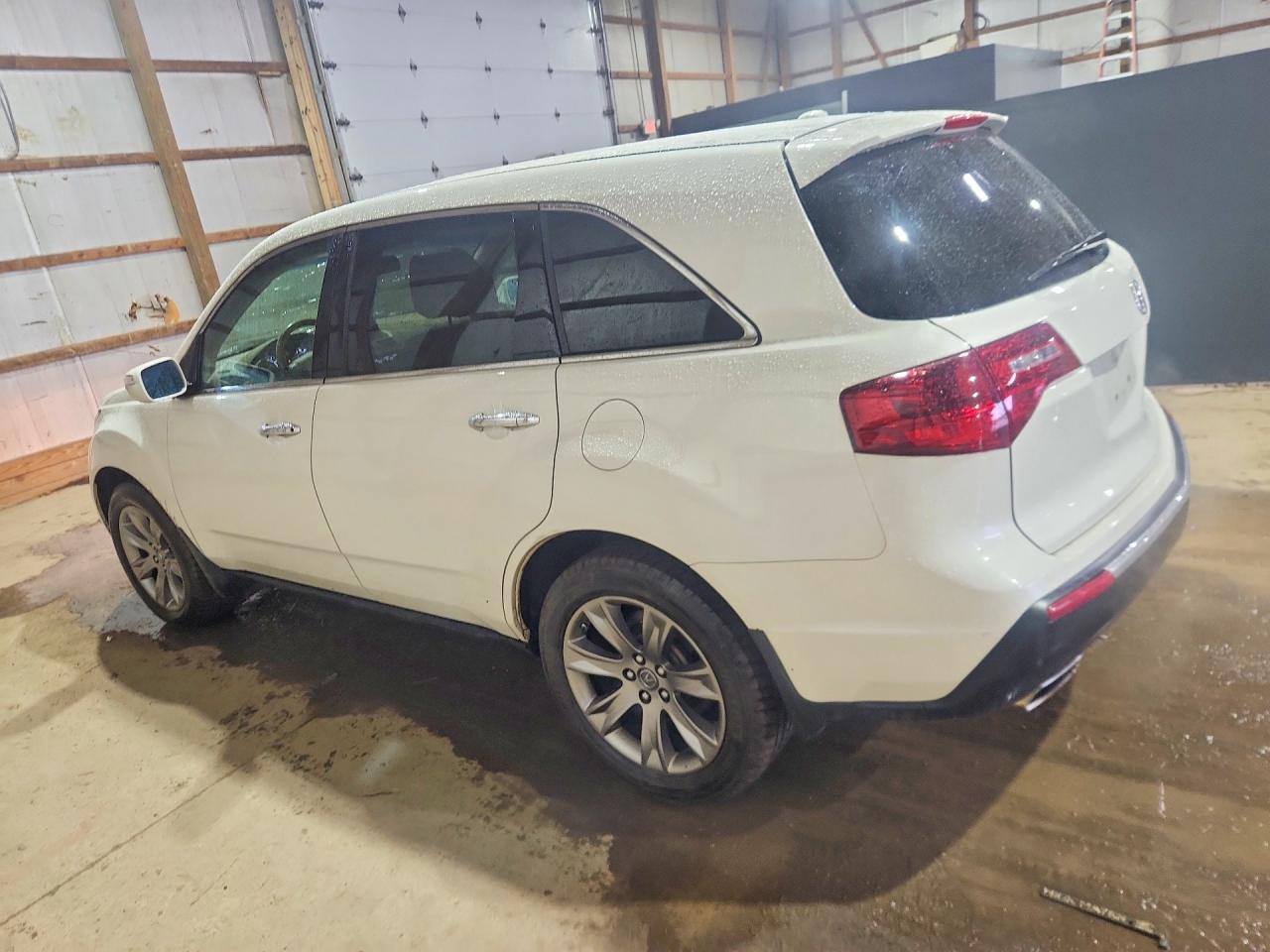 2013 Acura Mdx Advance White vin: 2HNYD2H69DH520477