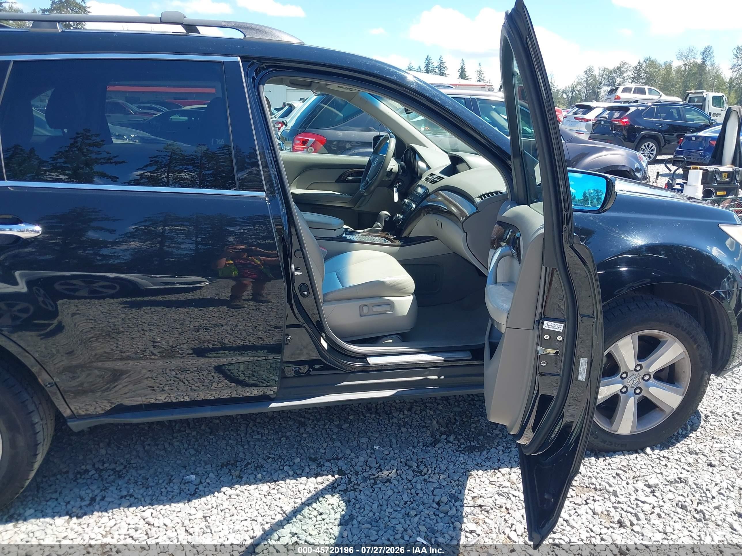 2010 Acura Mdx Technology Package Черный vin: 2HNYD2H6XAH500394