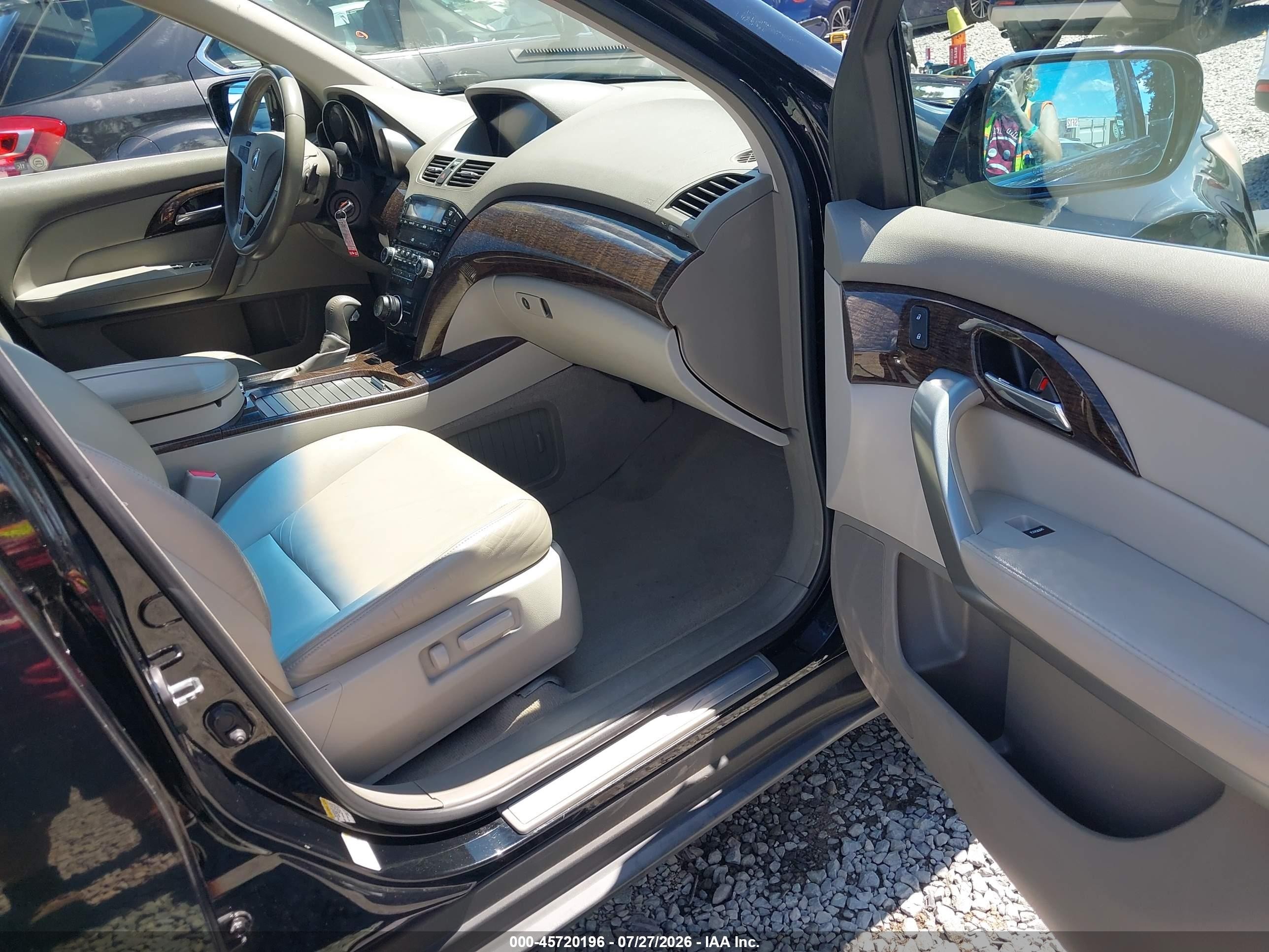 2010 Acura Mdx Technology Package Черный vin: 2HNYD2H6XAH500394