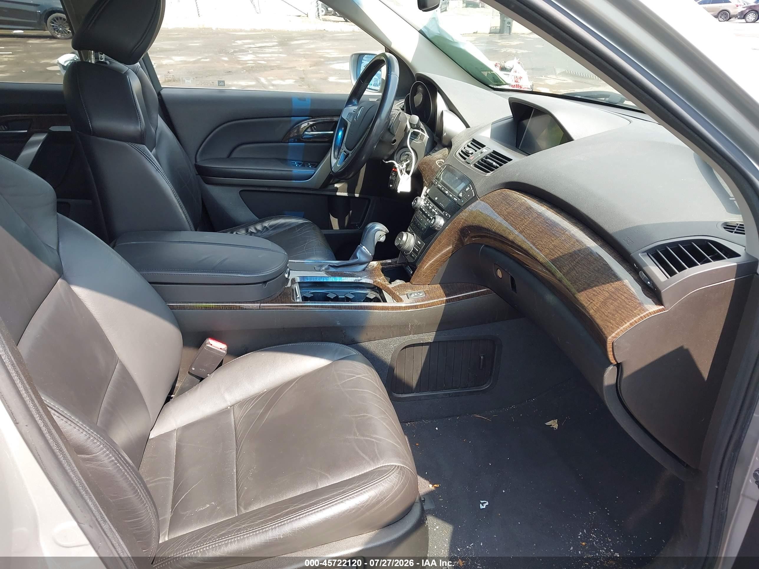 2010 Acura Mdx Technology Package Silver vin: 2HNYD2H6XAH501934