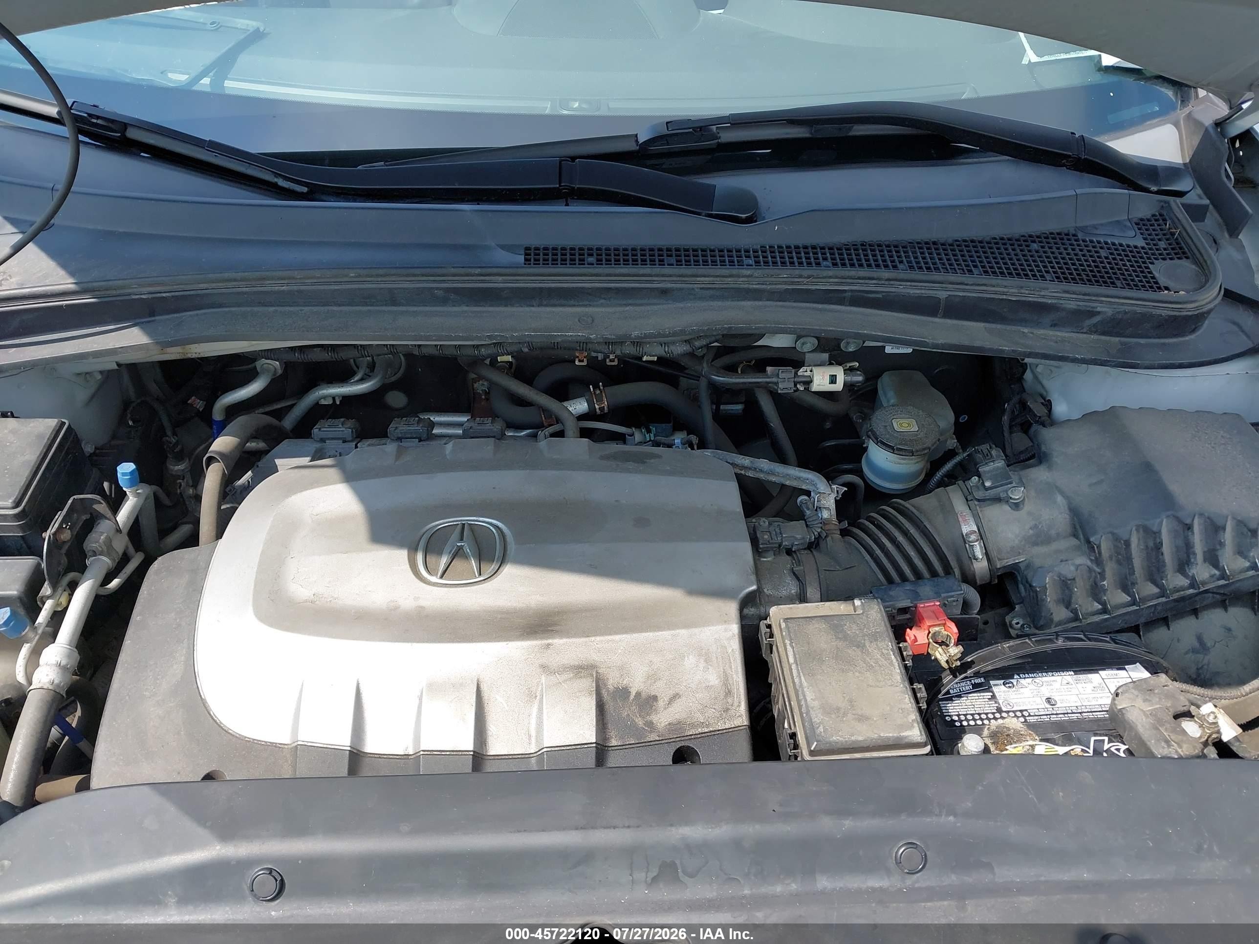 2010 Acura Mdx Technology Package Silver vin: 2HNYD2H6XAH501934