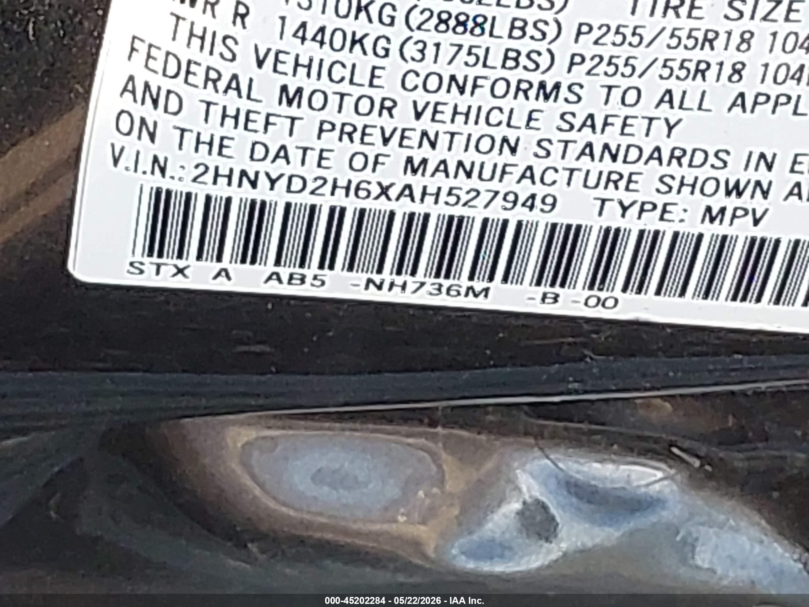2010 Acura Mdx Technology Package Серый vin: 2HNYD2H6XAH527949