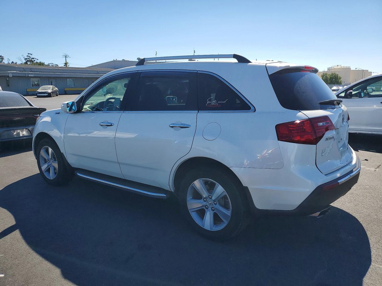 2011 Acura Mdx Technology White vin: 2HNYD2H6XBH510795