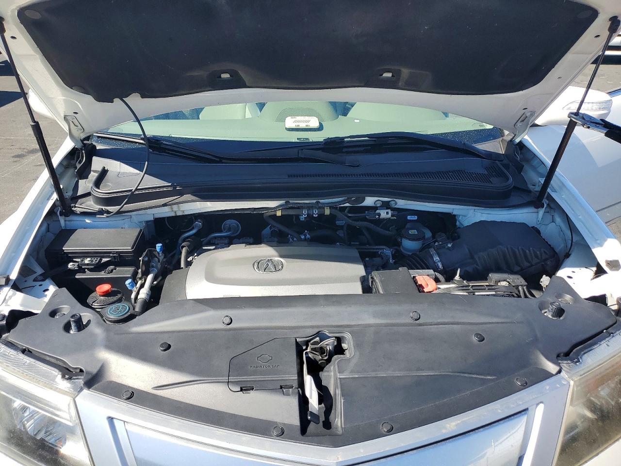 2011 Acura Mdx Technology White vin: 2HNYD2H6XBH510795