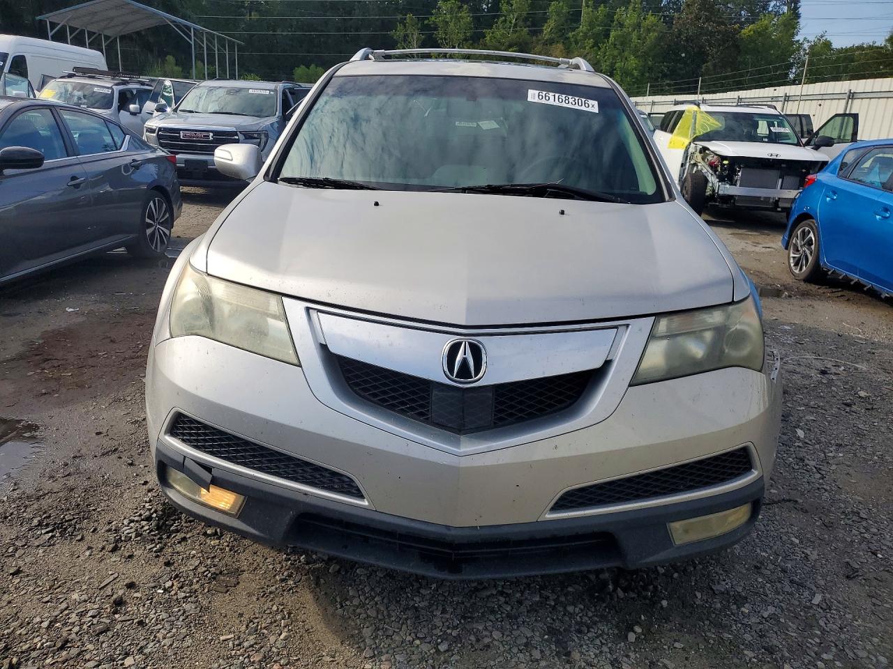 2012 Acura Mdx Advance Silver vin: 2HNYD2H6XCH534631