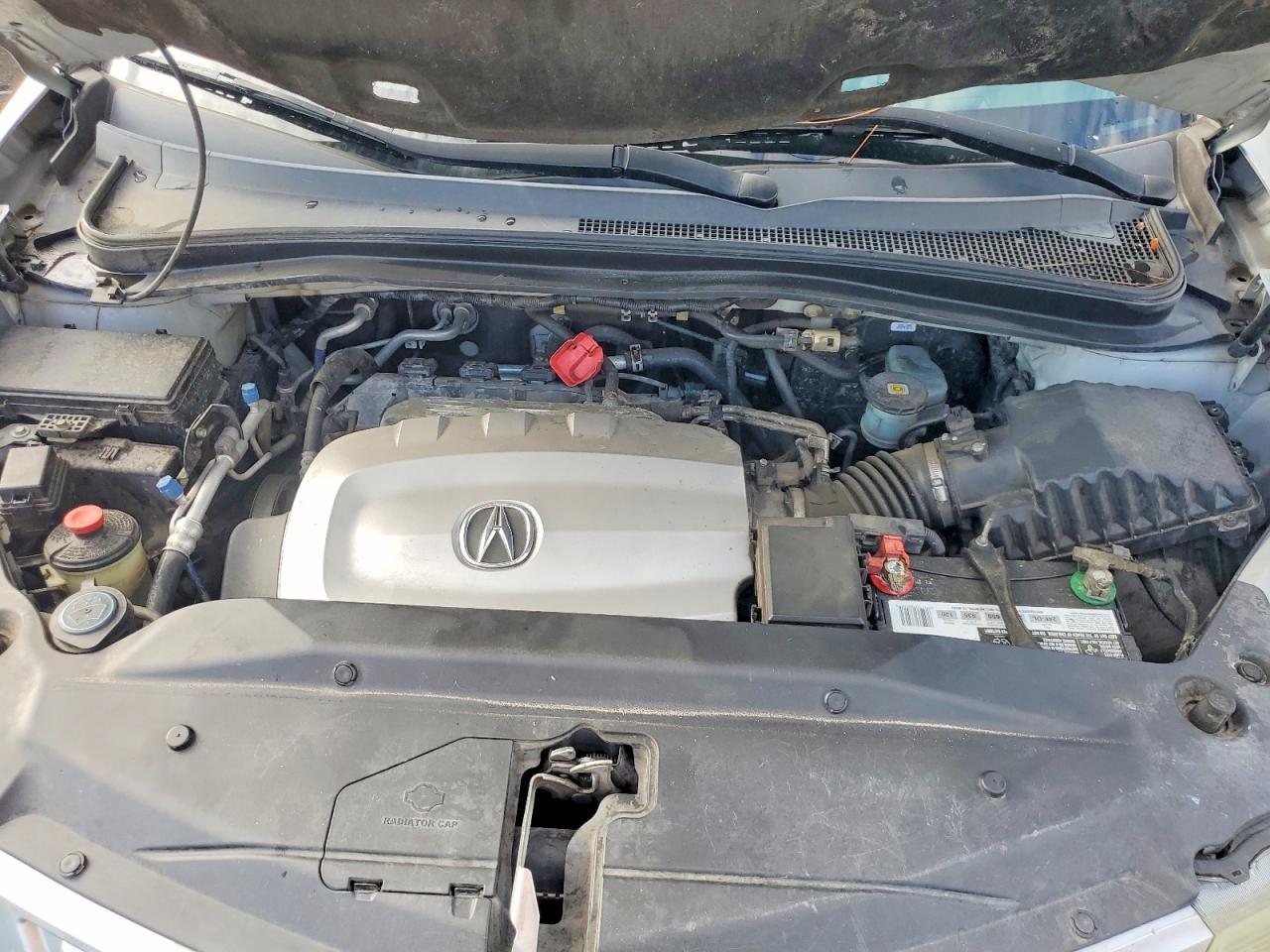 2012 Acura Mdx Advance Silver vin: 2HNYD2H6XCH534631