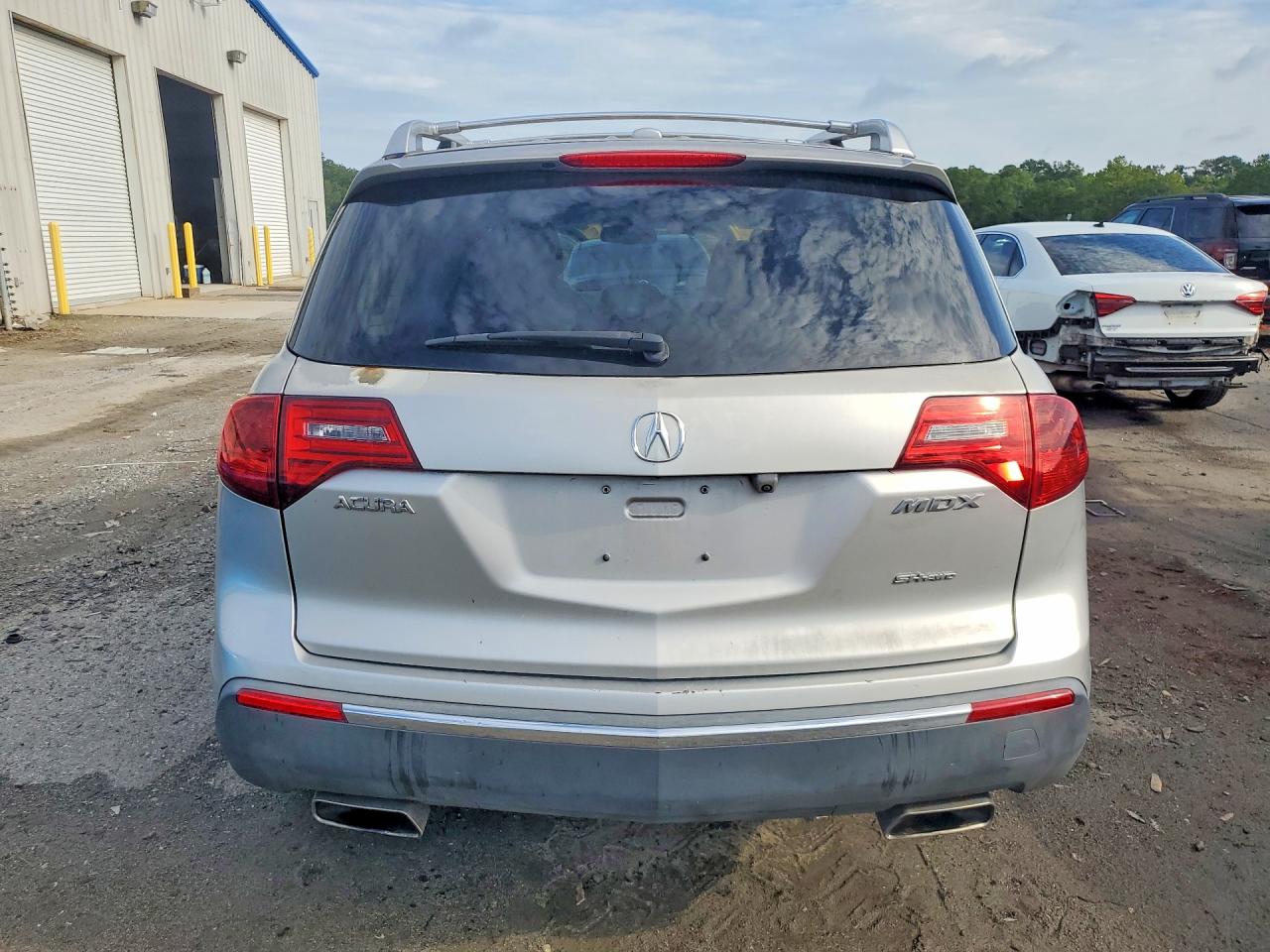 2012 Acura Mdx Advance Silver vin: 2HNYD2H6XCH534631
