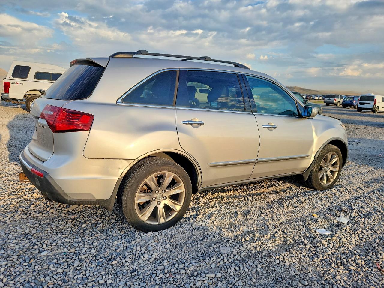2010 Acura Mdx Advance Silver vin: 2HNYD2H70AH500073