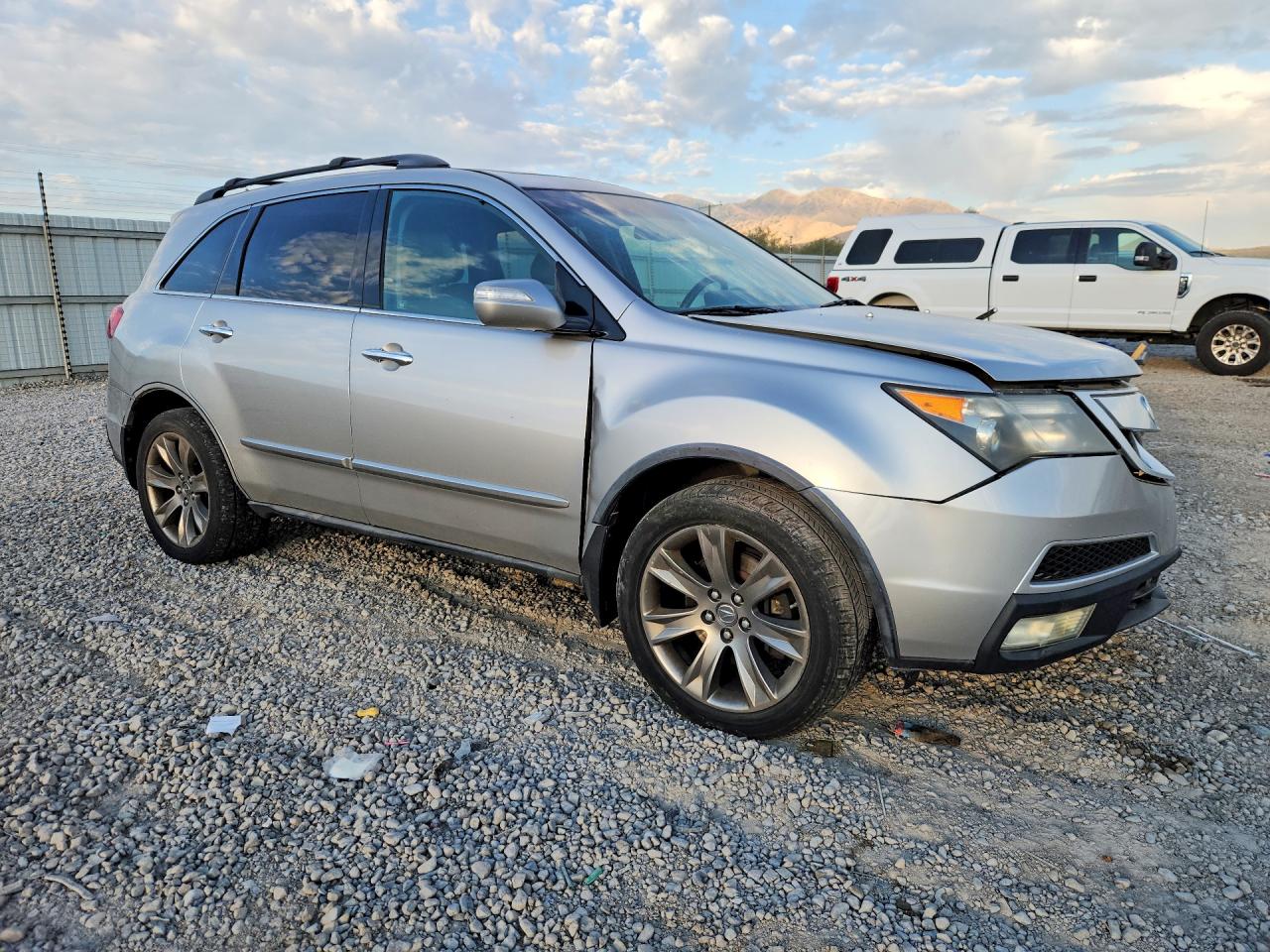 2010 Acura Mdx Advance Silver vin: 2HNYD2H70AH500073