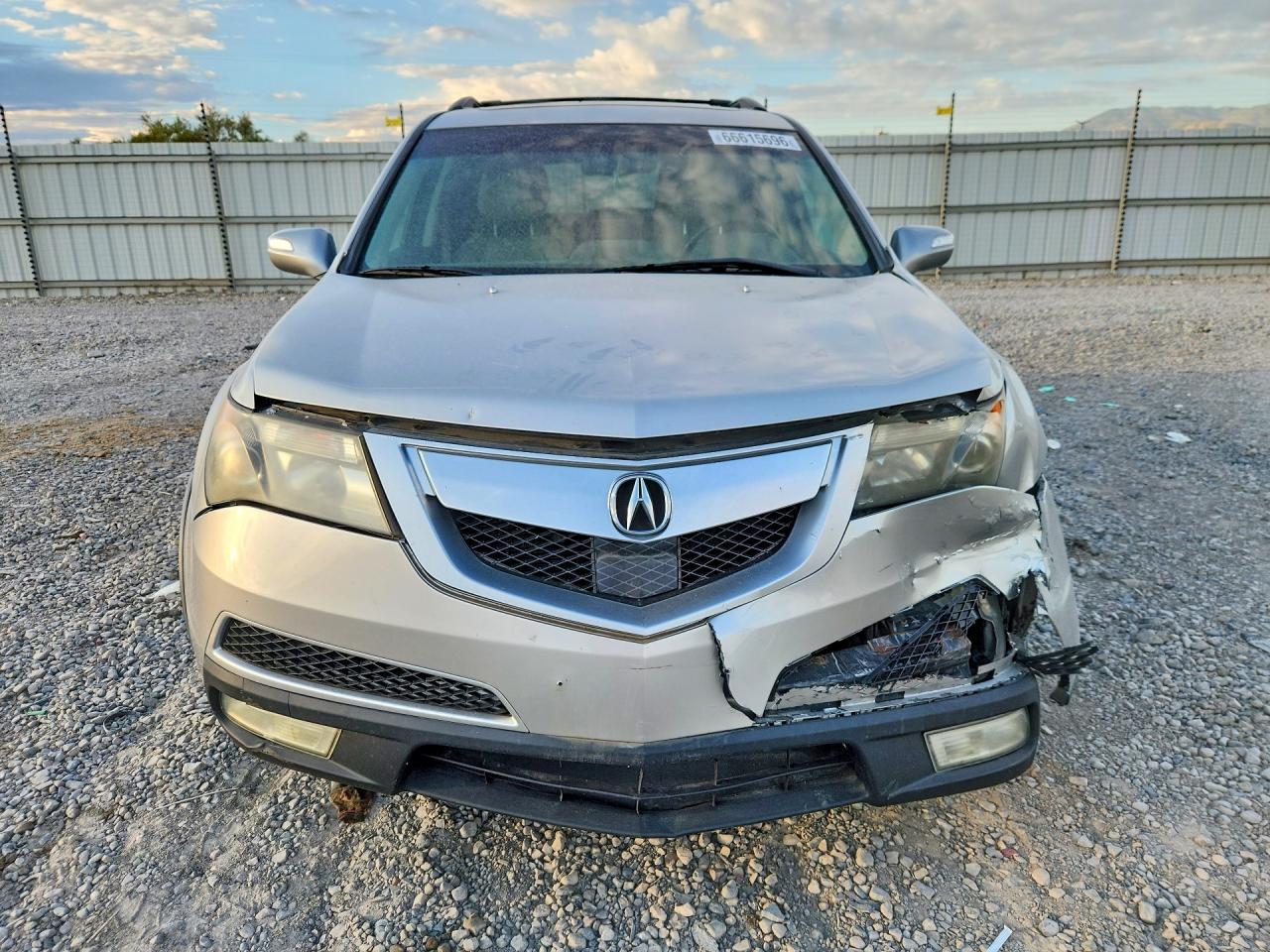 2010 Acura Mdx Advance Silver vin: 2HNYD2H70AH500073