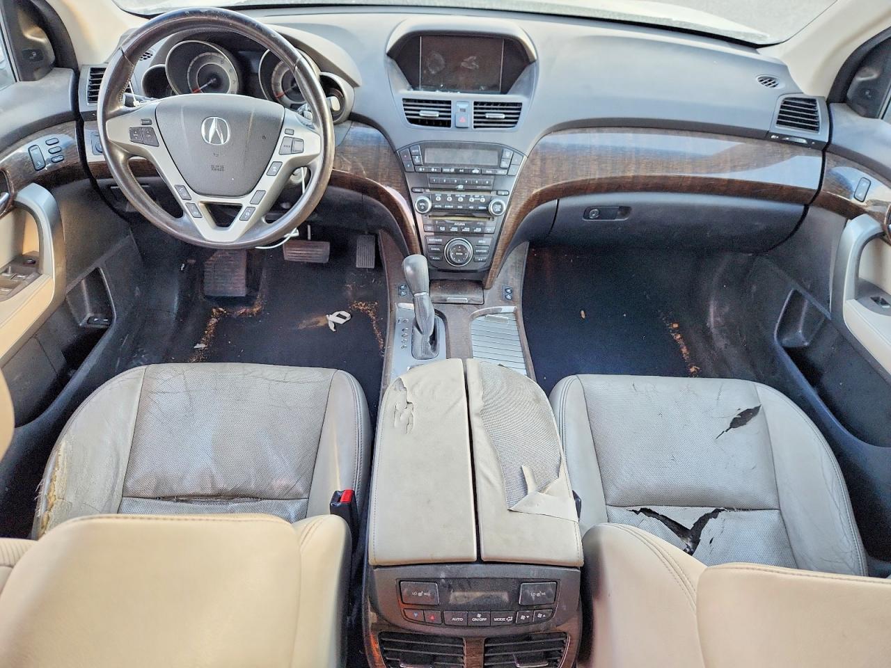 2010 Acura Mdx Advance Silver vin: 2HNYD2H70AH500073