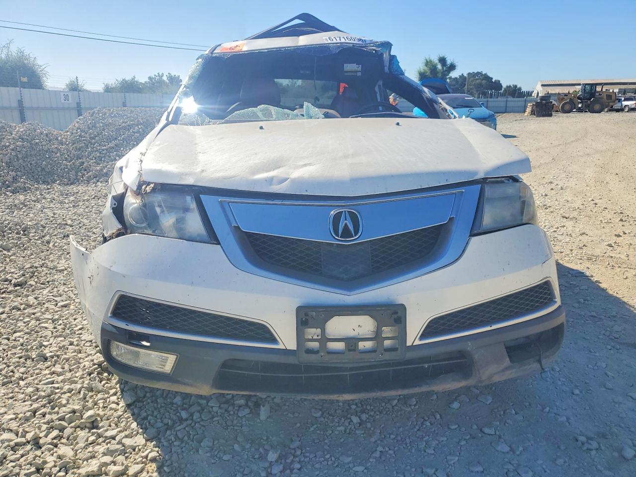2011 Acura Mdx Advance White vin: 2HNYD2H70BH537111