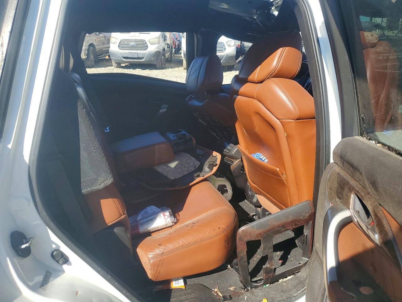 2011 Acura Mdx Advance White vin: 2HNYD2H70BH537111