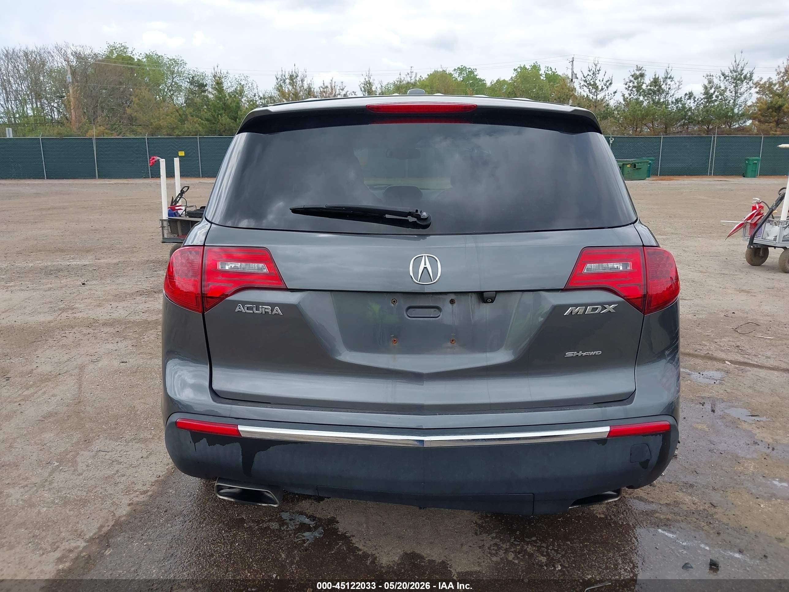 2011 Acura Mdx Advance Package Gray vin: 2HNYD2H70BH540655
