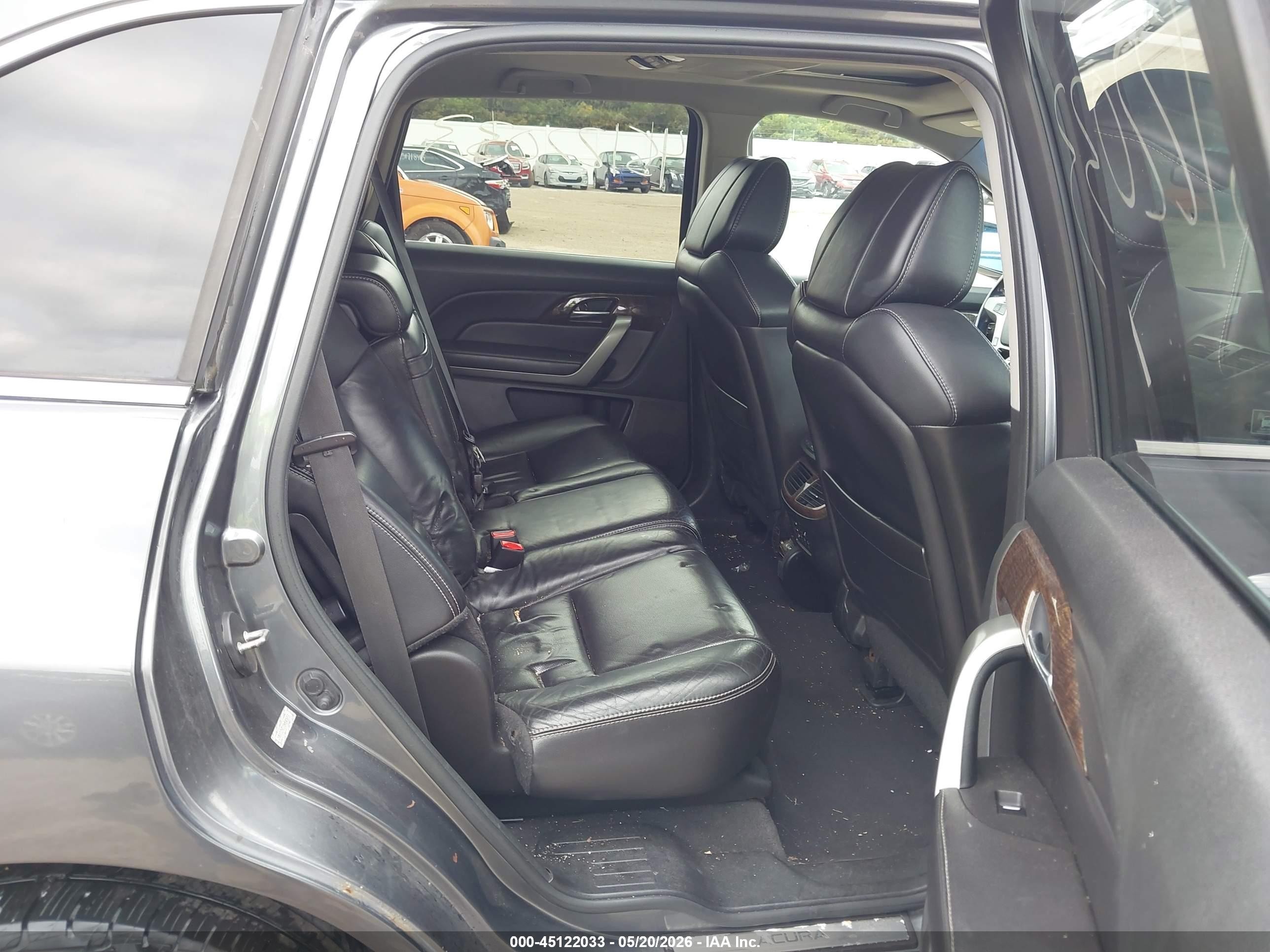 2011 Acura Mdx Advance Package Gray vin: 2HNYD2H70BH540655