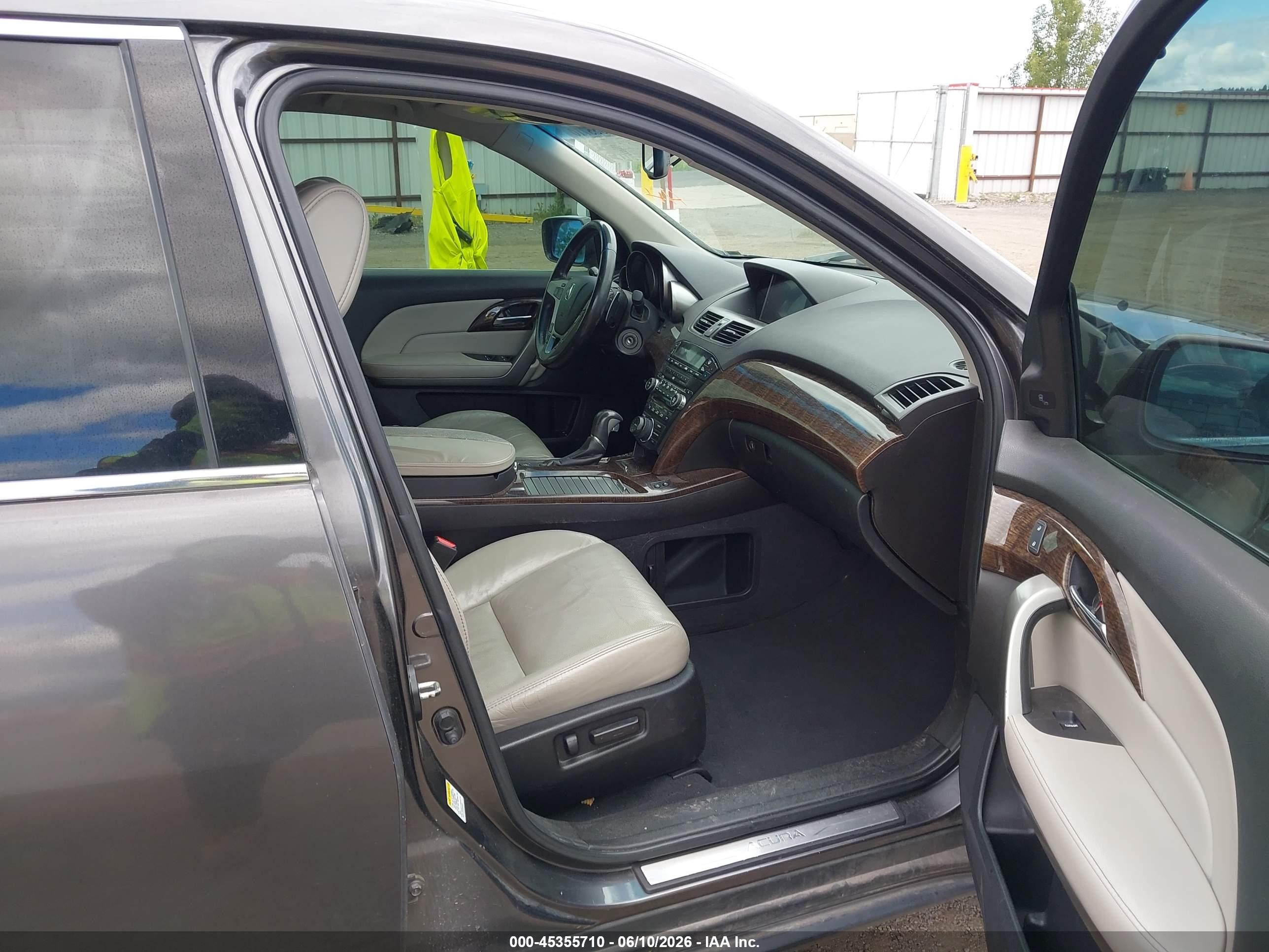 2011 Acura Mdx Advance Package Gray vin: 2HNYD2H71BH512184