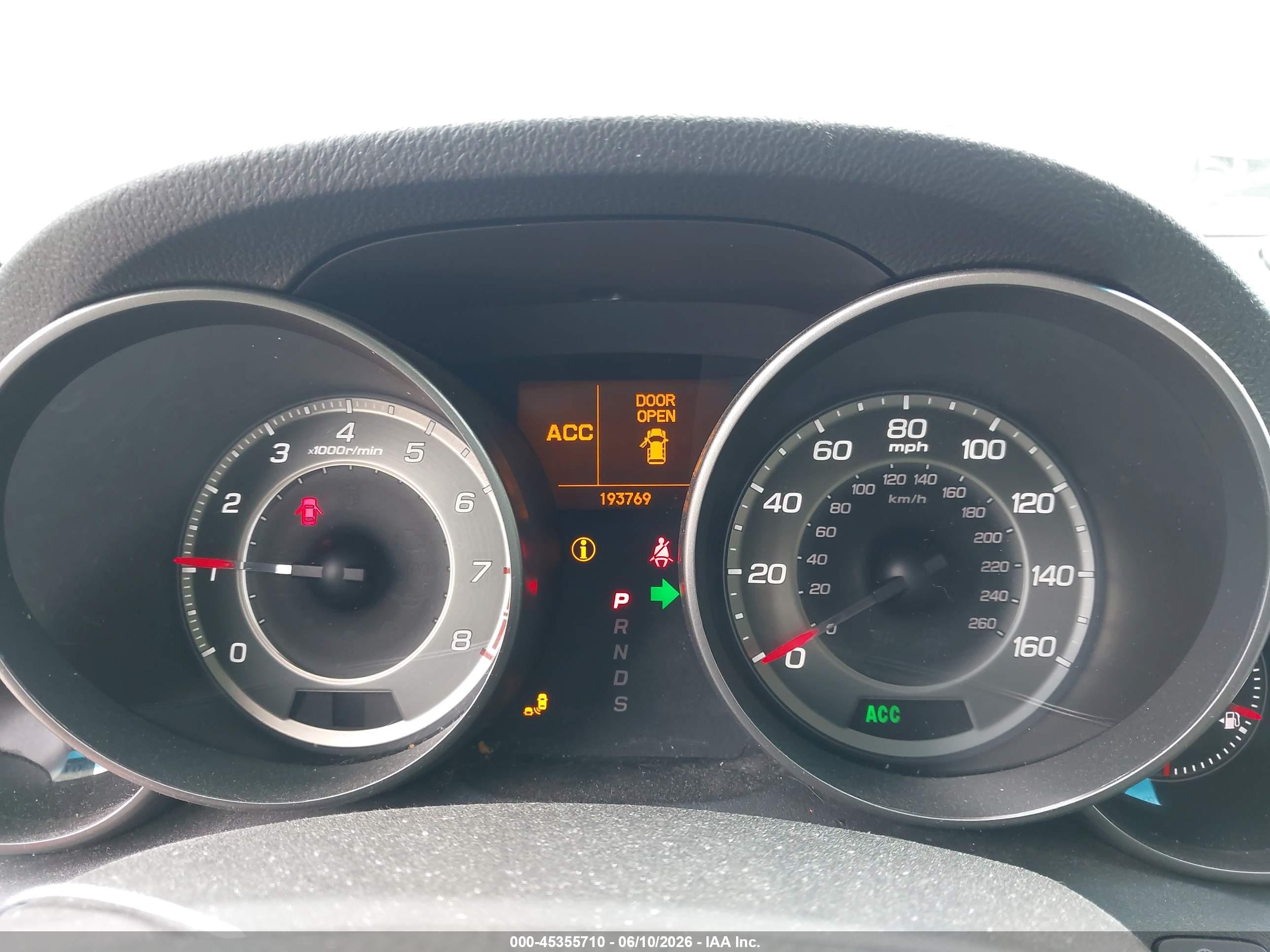 2011 Acura Mdx Advance Package Gray vin: 2HNYD2H71BH512184