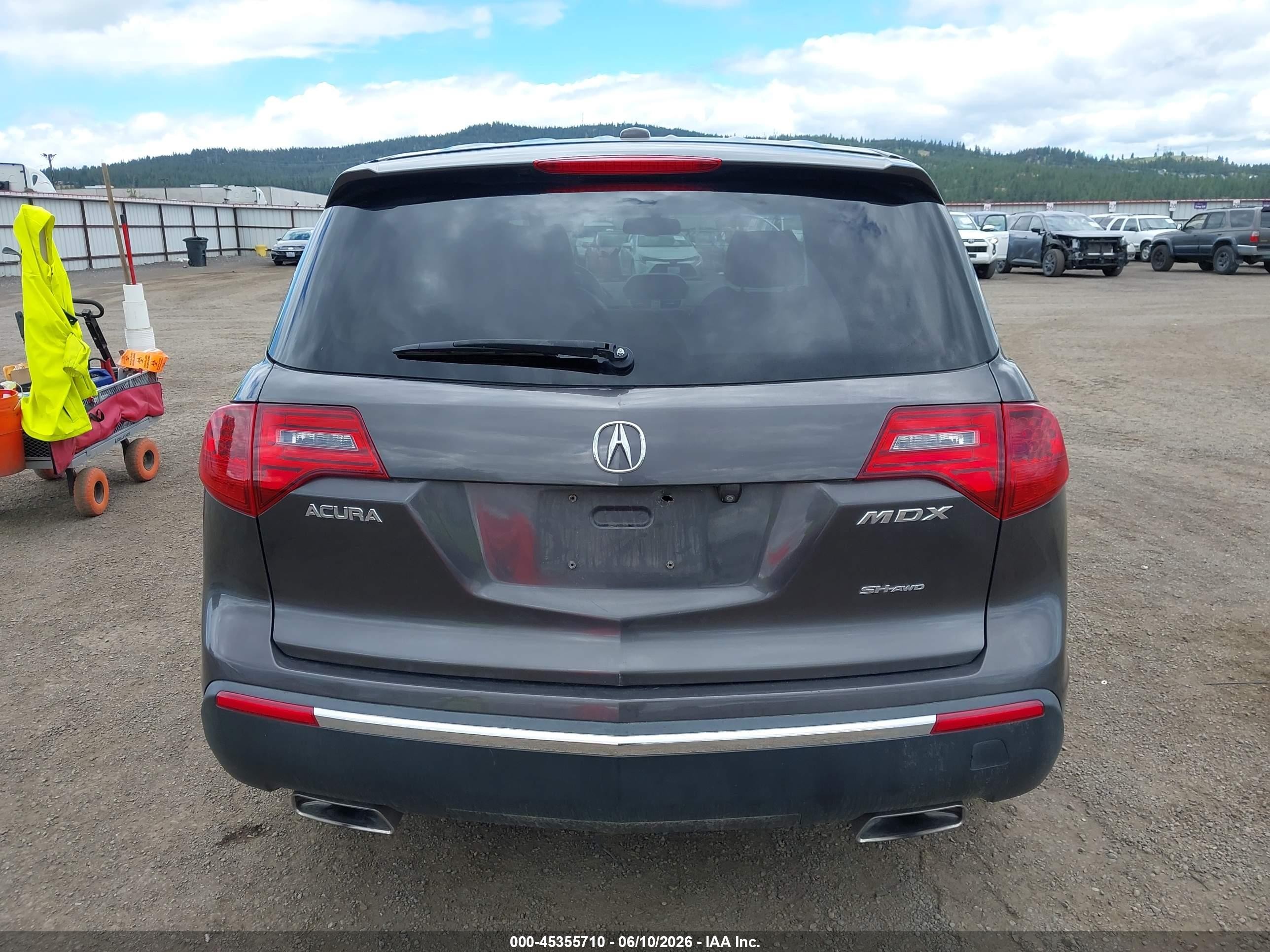 2011 Acura Mdx Advance Package Gray vin: 2HNYD2H71BH512184