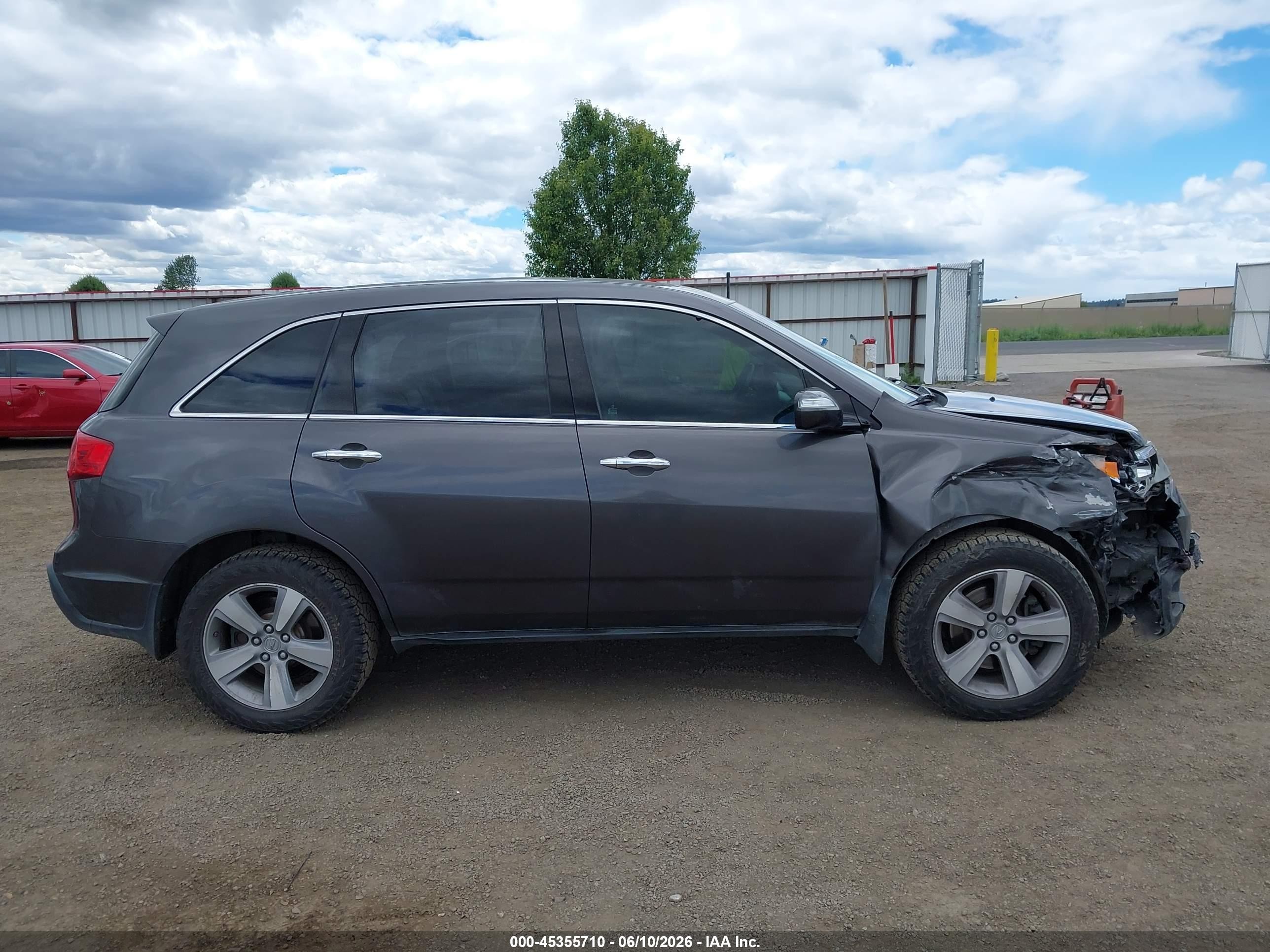 2011 Acura Mdx Advance Package Gray vin: 2HNYD2H71BH512184