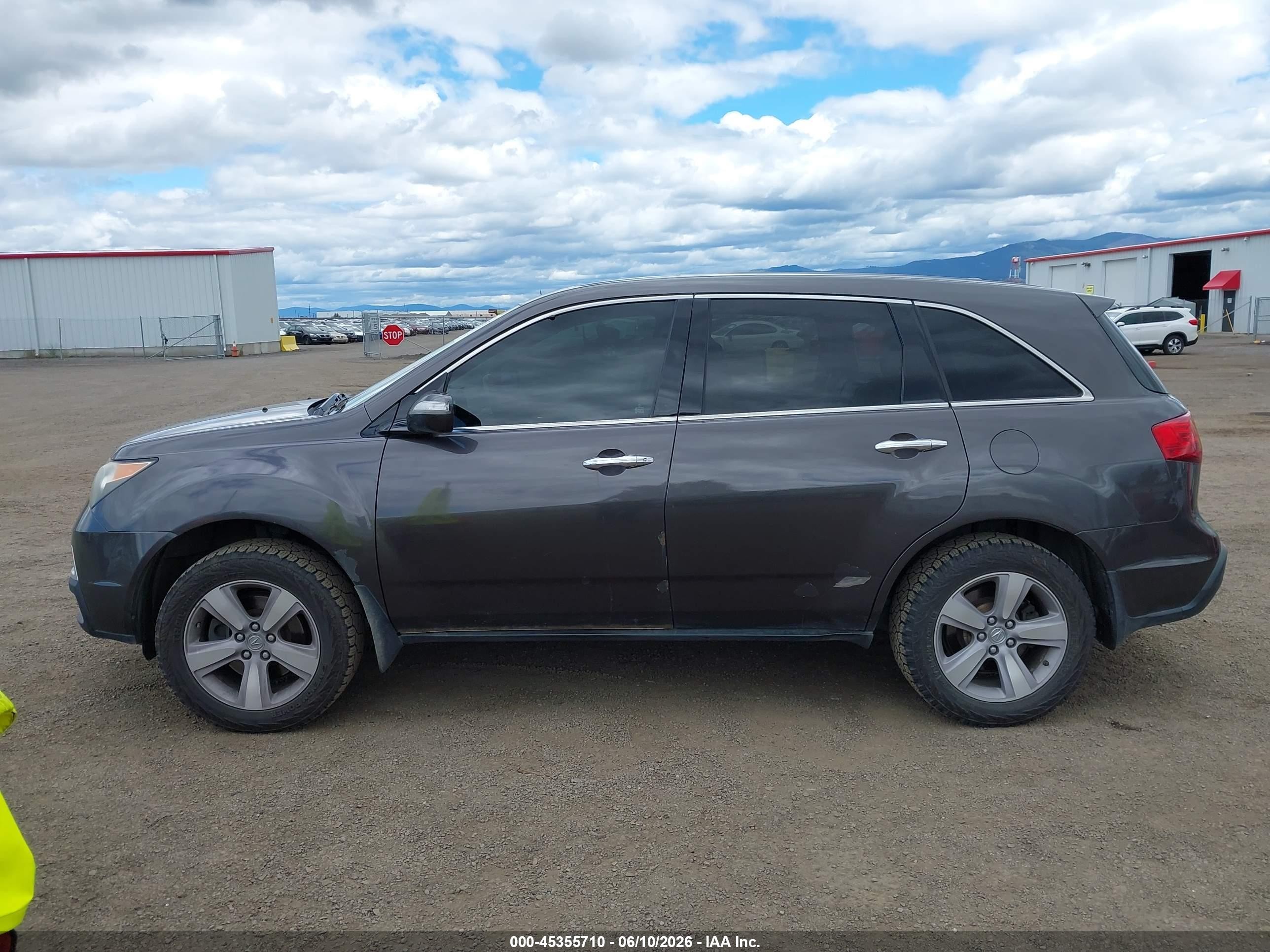 2011 Acura Mdx Advance Package Gray vin: 2HNYD2H71BH512184