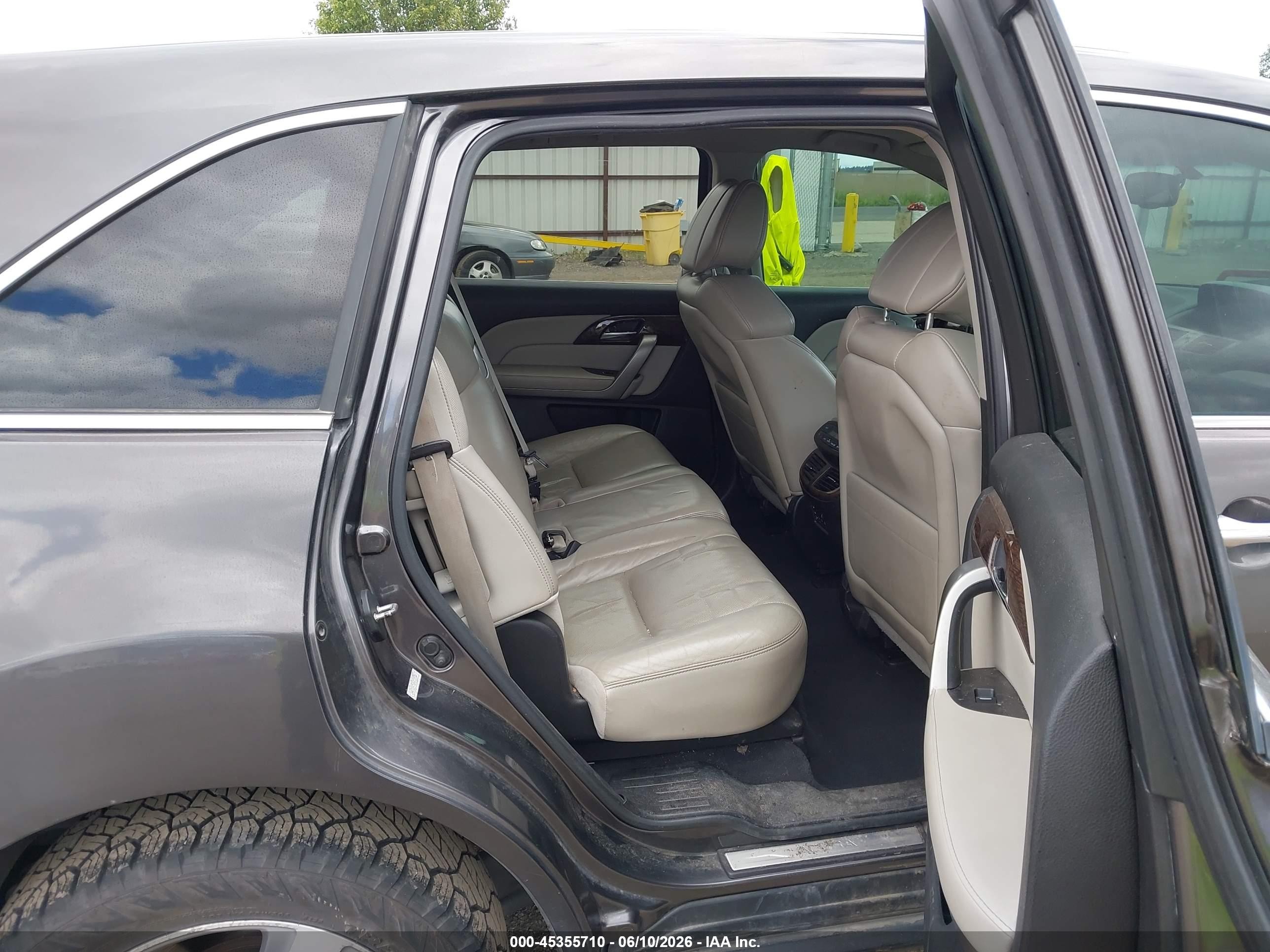 2011 Acura Mdx Advance Package Gray vin: 2HNYD2H71BH512184