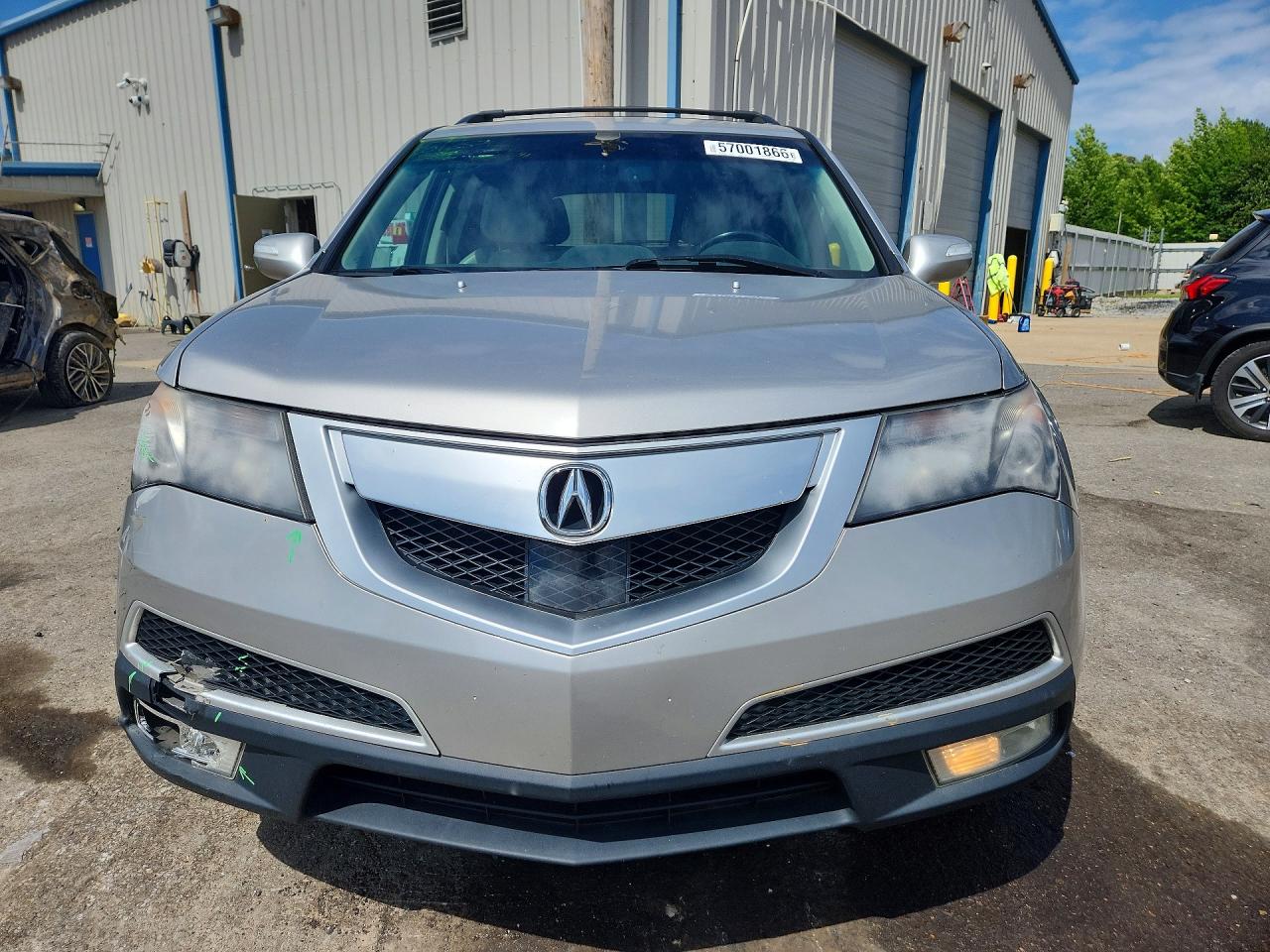 2010 Acura Mdx Advance Silver vin: 2HNYD2H73AH534086