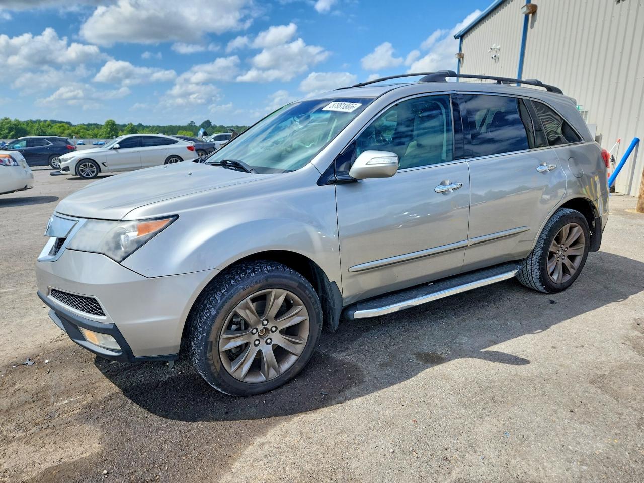 2010 Acura Mdx Advance Silver vin: 2HNYD2H73AH534086