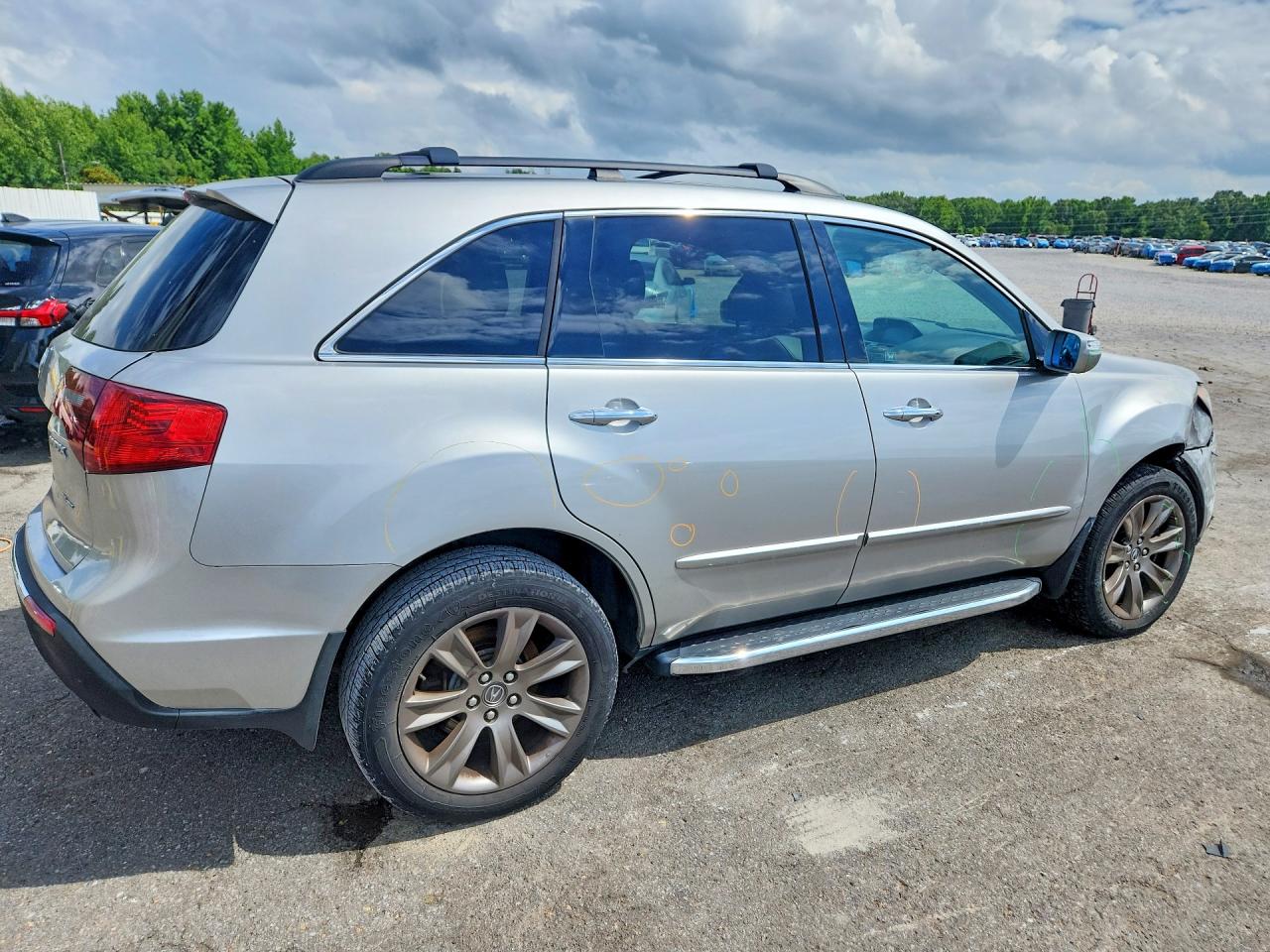 2010 Acura Mdx Advance Silver vin: 2HNYD2H73AH534086