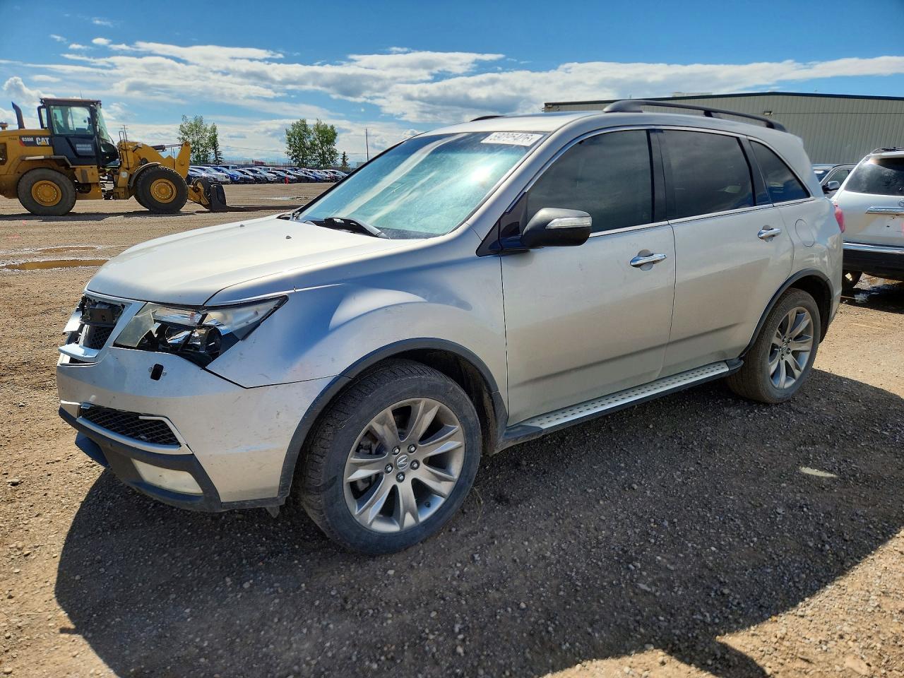 2010 Acura Mdx Advance Серебряный vin: 2HNYD2H74AH000143