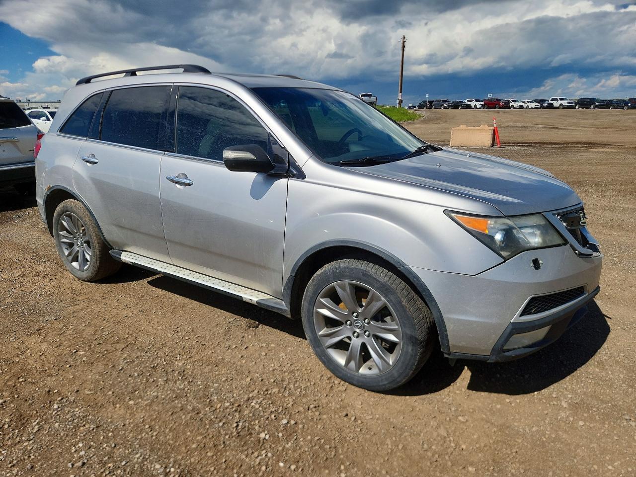 2010 Acura Mdx Advance Серебряный vin: 2HNYD2H74AH000143