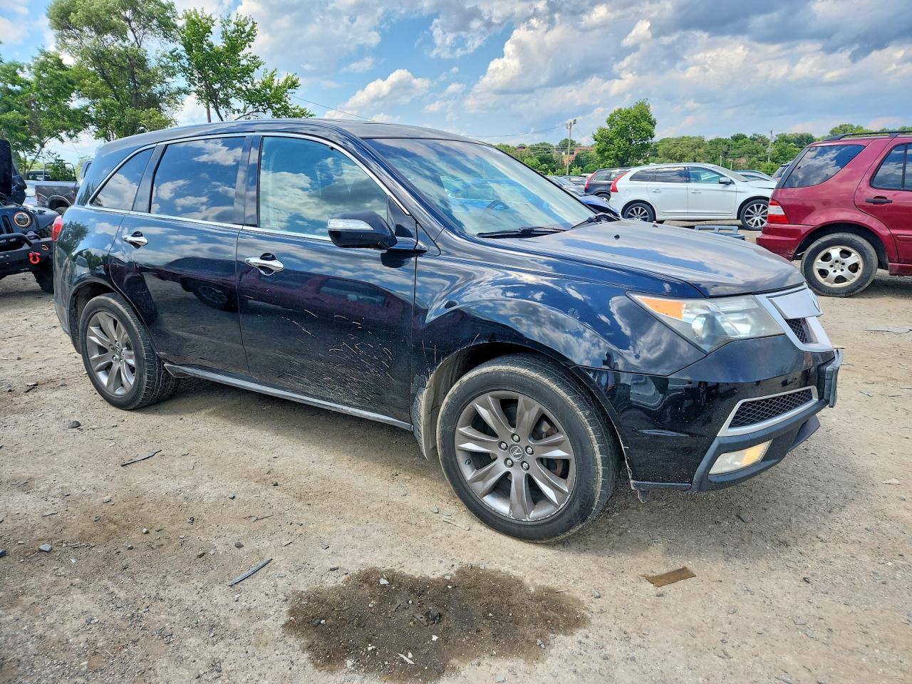 2010 Acura Mdx Advance Black vin: 2HNYD2H74AH504319