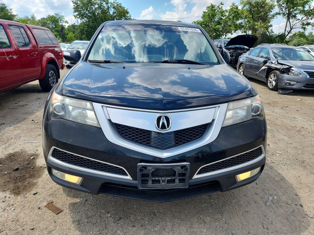 2010 Acura Mdx Advance Black vin: 2HNYD2H74AH504319