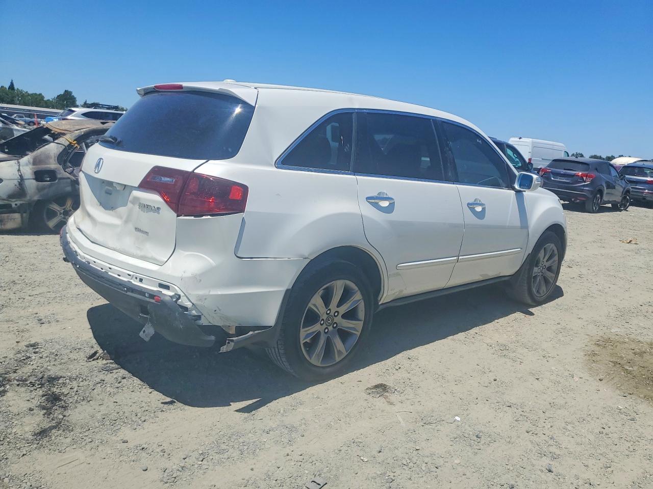 2011 Acura Mdx Advance Белый vin: 2HNYD2H74BH527696