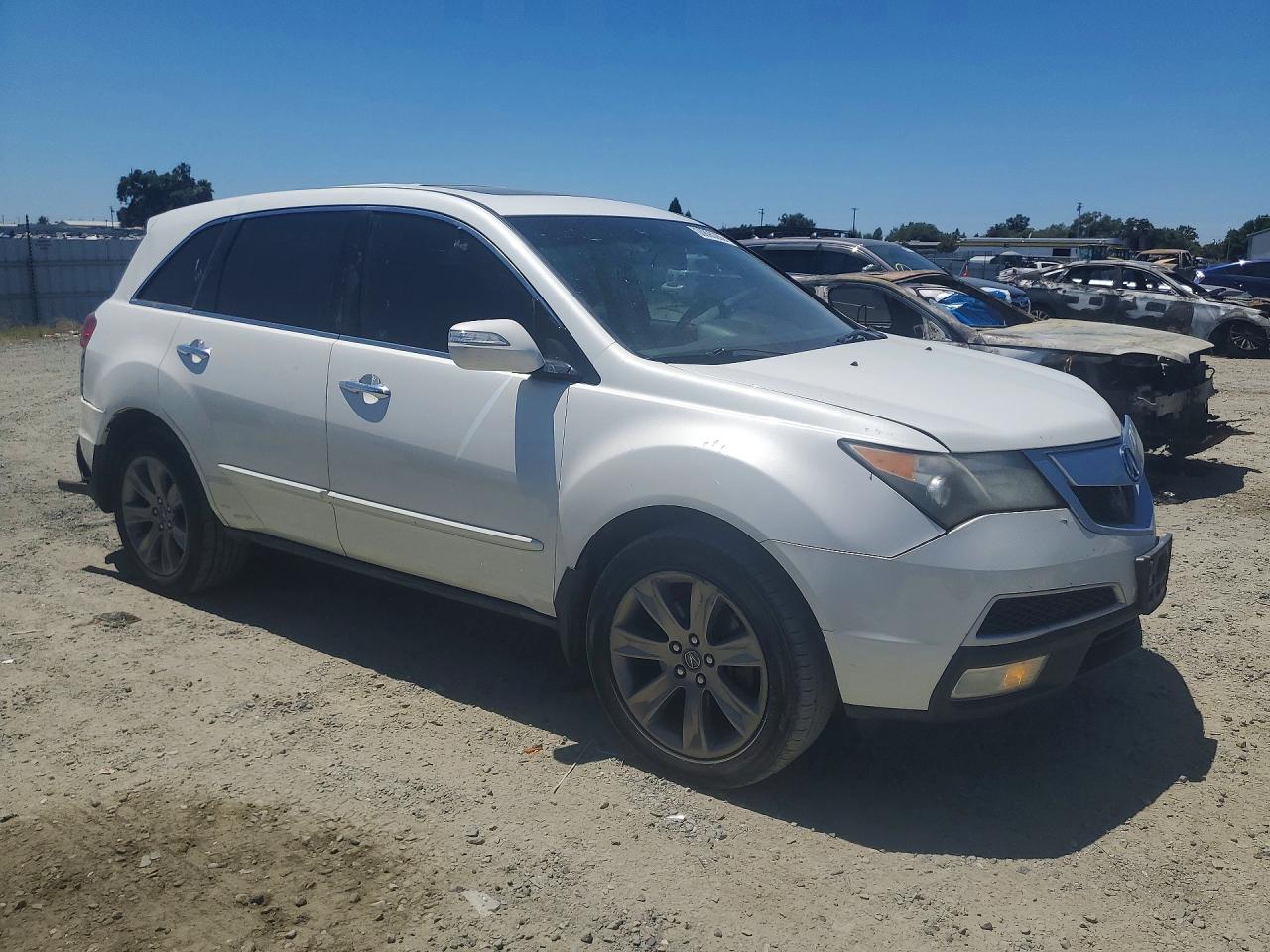 2011 Acura Mdx Advance Белый vin: 2HNYD2H74BH527696