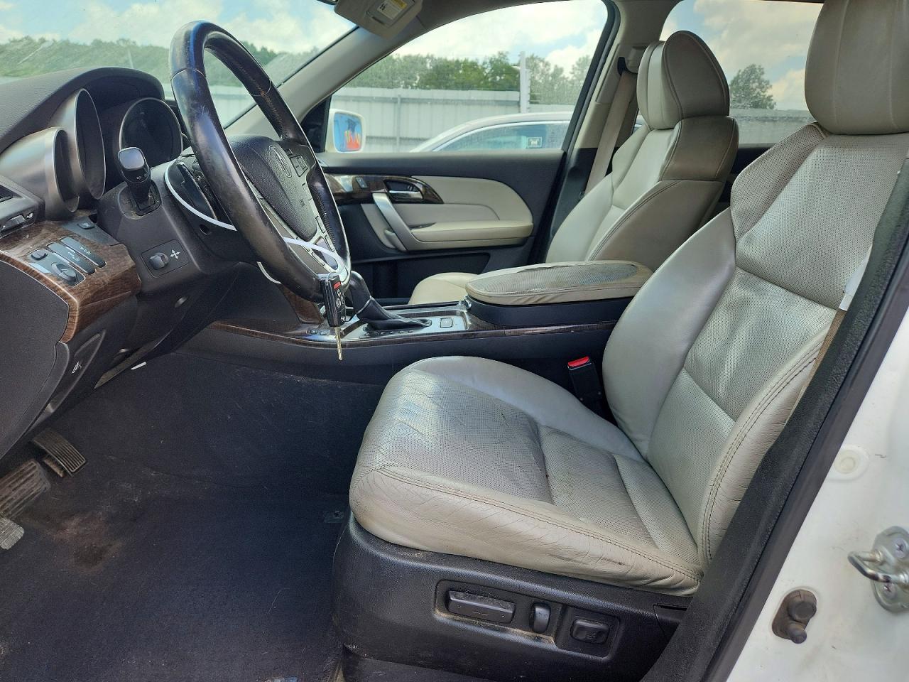 2010 Acura Mdx Advance White vin: 2HNYD2H75AH526328