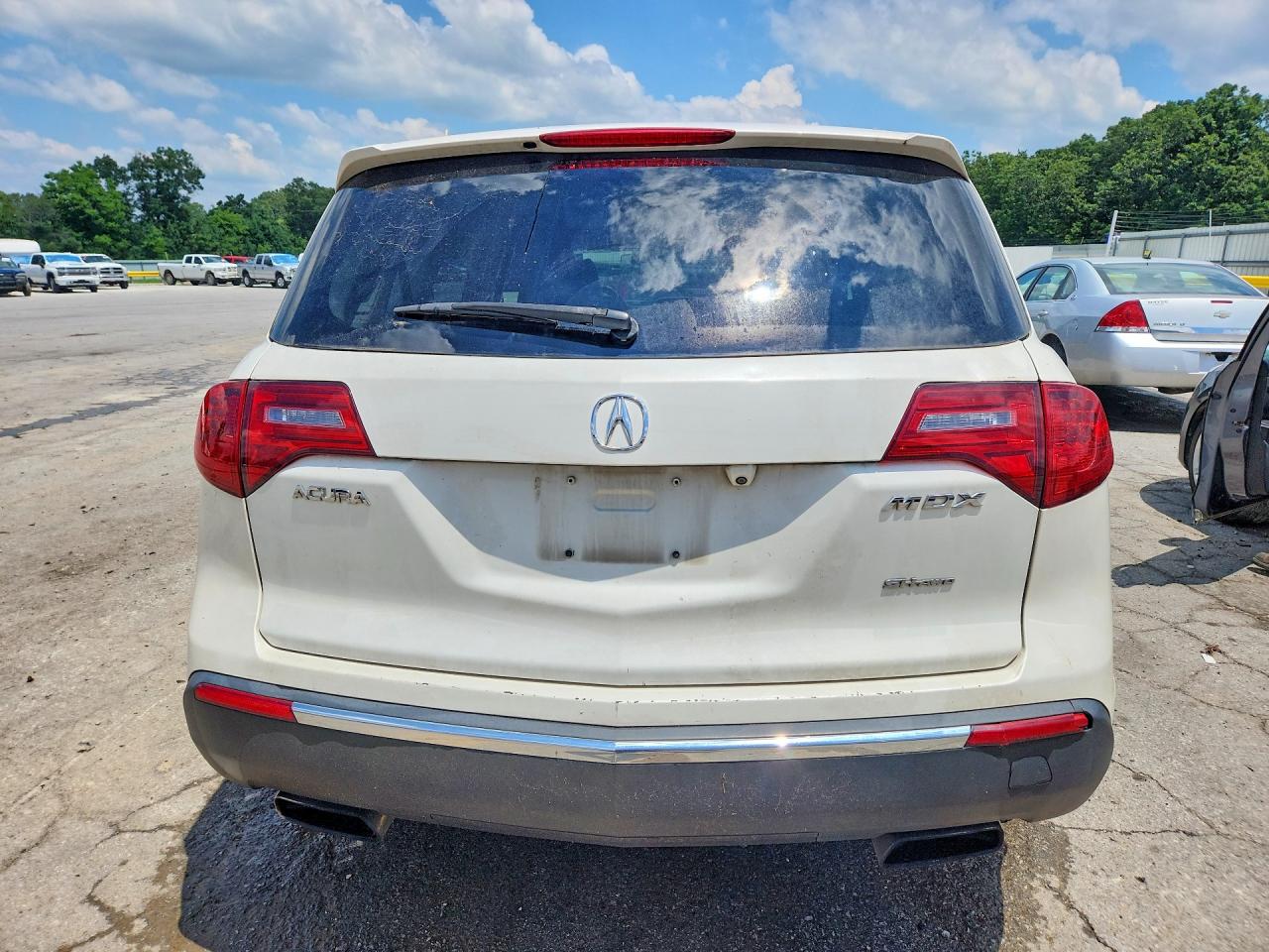 2010 Acura Mdx Advance White vin: 2HNYD2H75AH526328