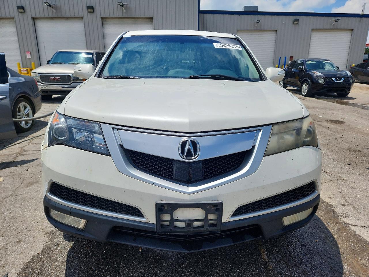 2010 Acura Mdx Advance White vin: 2HNYD2H75AH526328