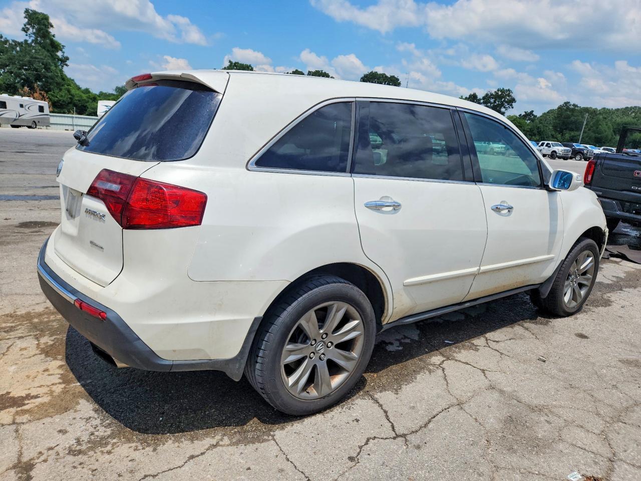 2010 Acura Mdx Advance White vin: 2HNYD2H75AH526328