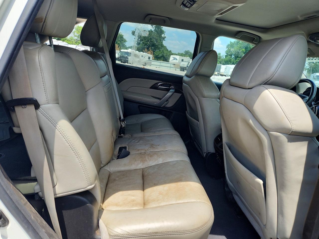 2010 Acura Mdx Advance White vin: 2HNYD2H75AH526328
