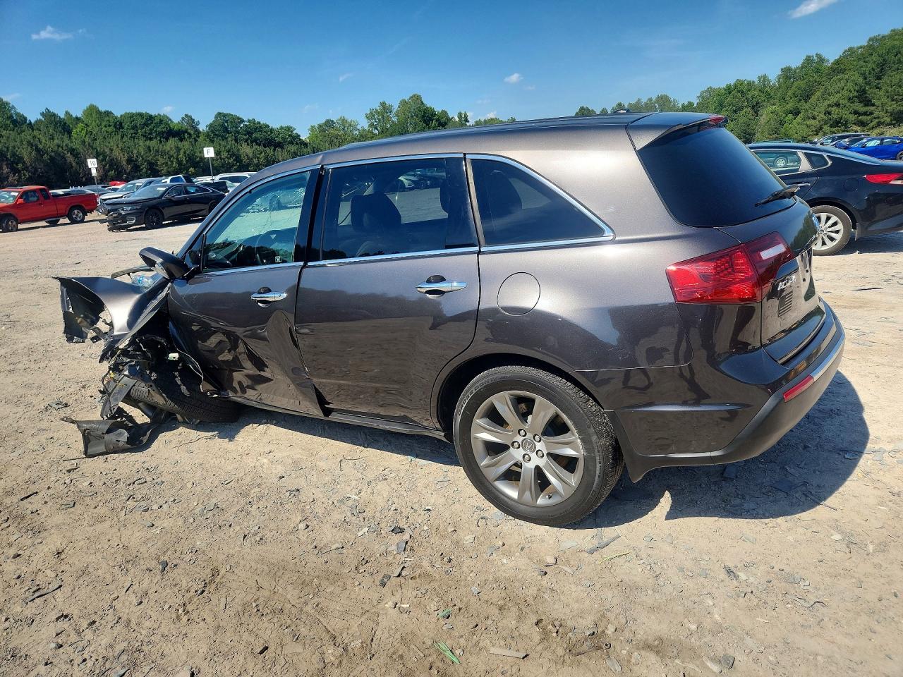 2010 Acura Mdx Advance Gray vin: 2HNYD2H75AH530170