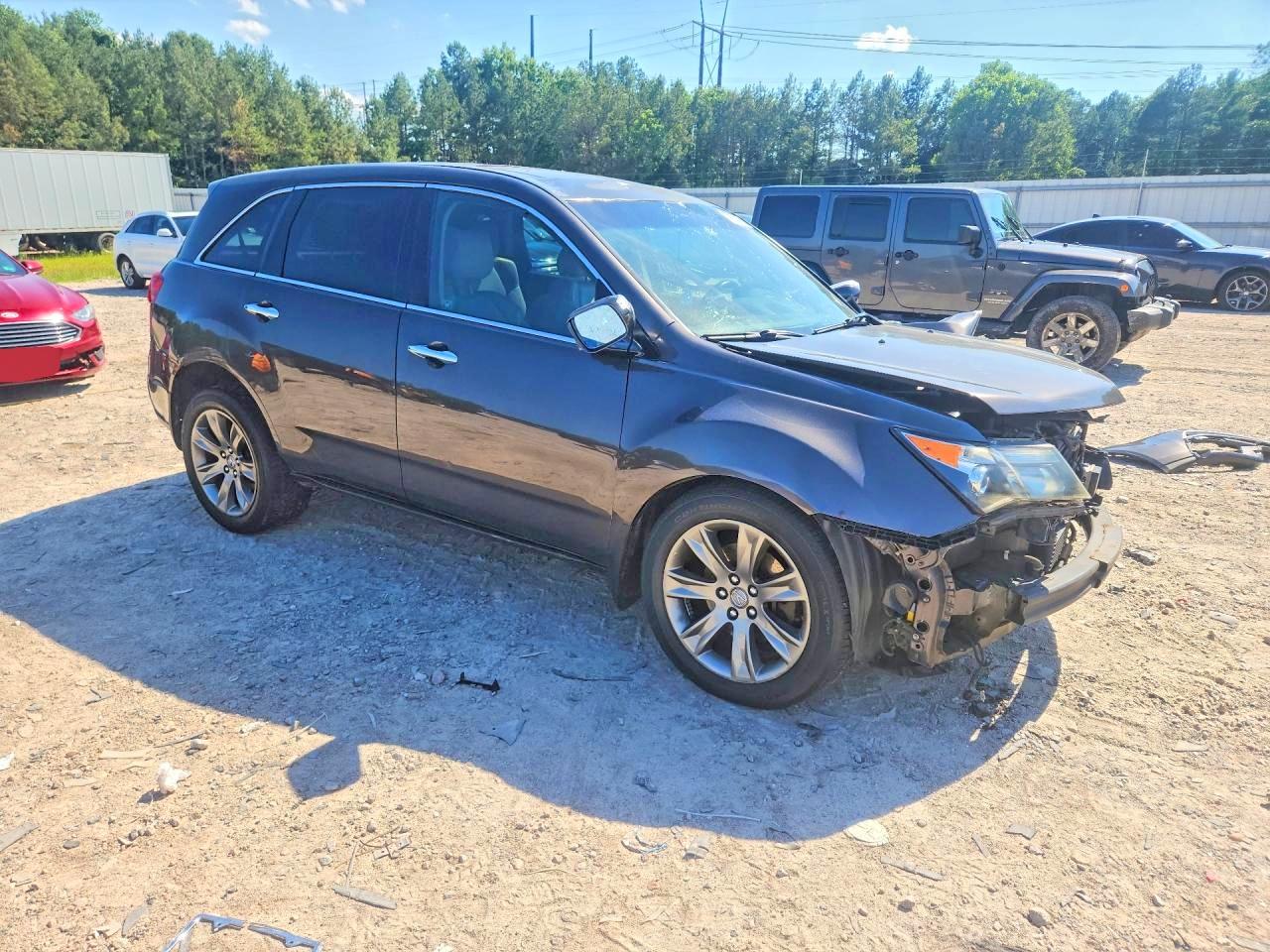 2010 Acura Mdx Advance Gray vin: 2HNYD2H75AH530170