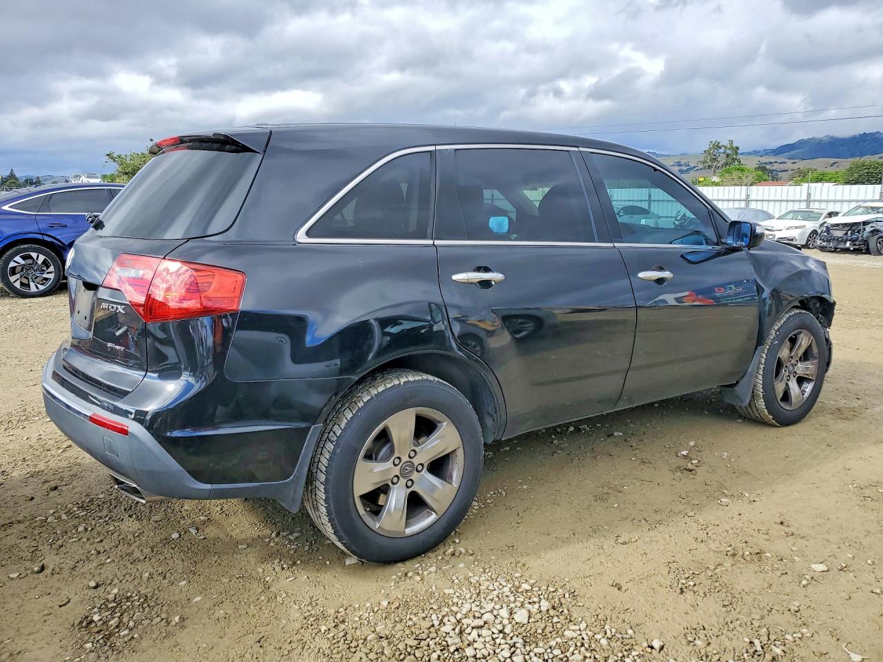 2011 Acura Mdx Advance Black vin: 2HNYD2H77BH532665