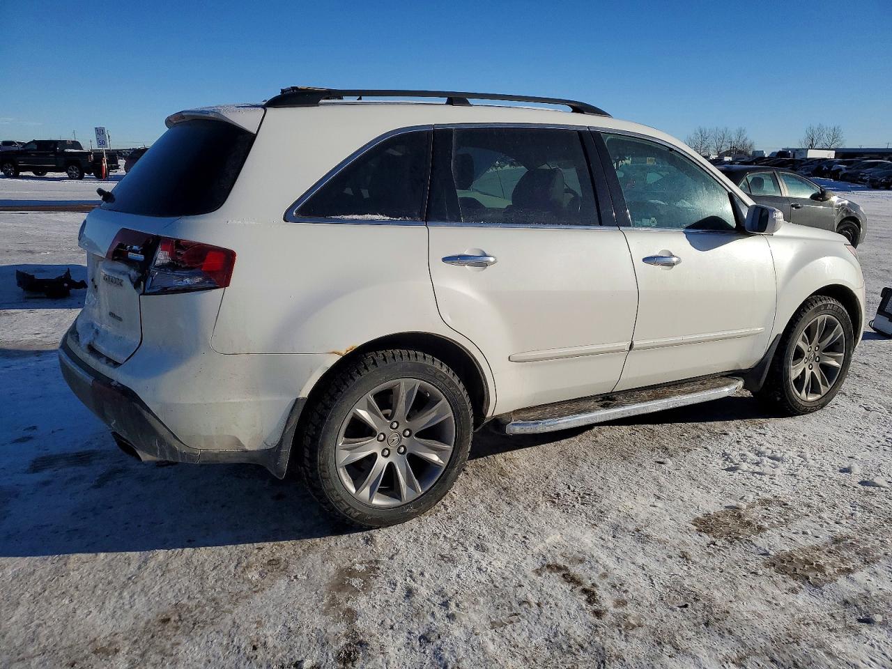 2010 Acura Mdx Advance White vin: 2HNYD2H78AH001831