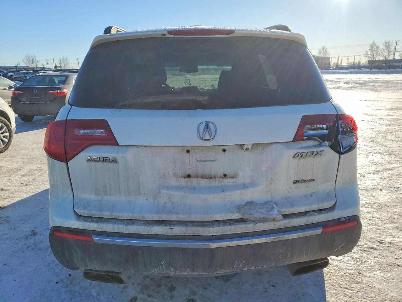 2010 Acura Mdx Advance White vin: 2HNYD2H78AH001831